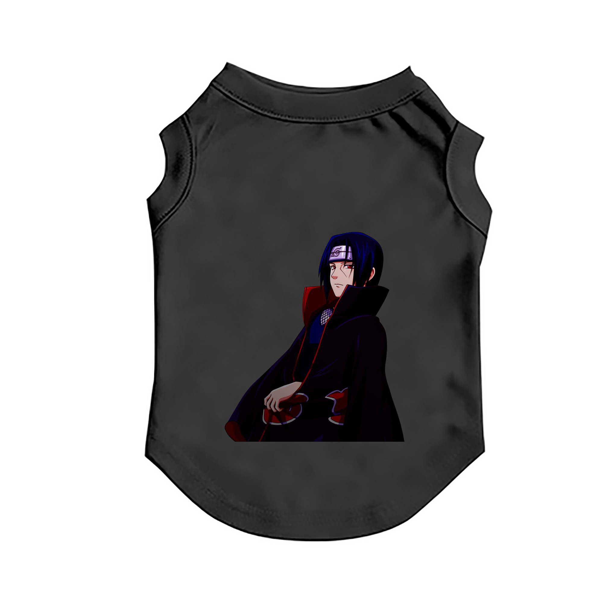 （画像用） NARUTO -ナルト- うちは イタチ Uchiha Itachi ペット用ベスト