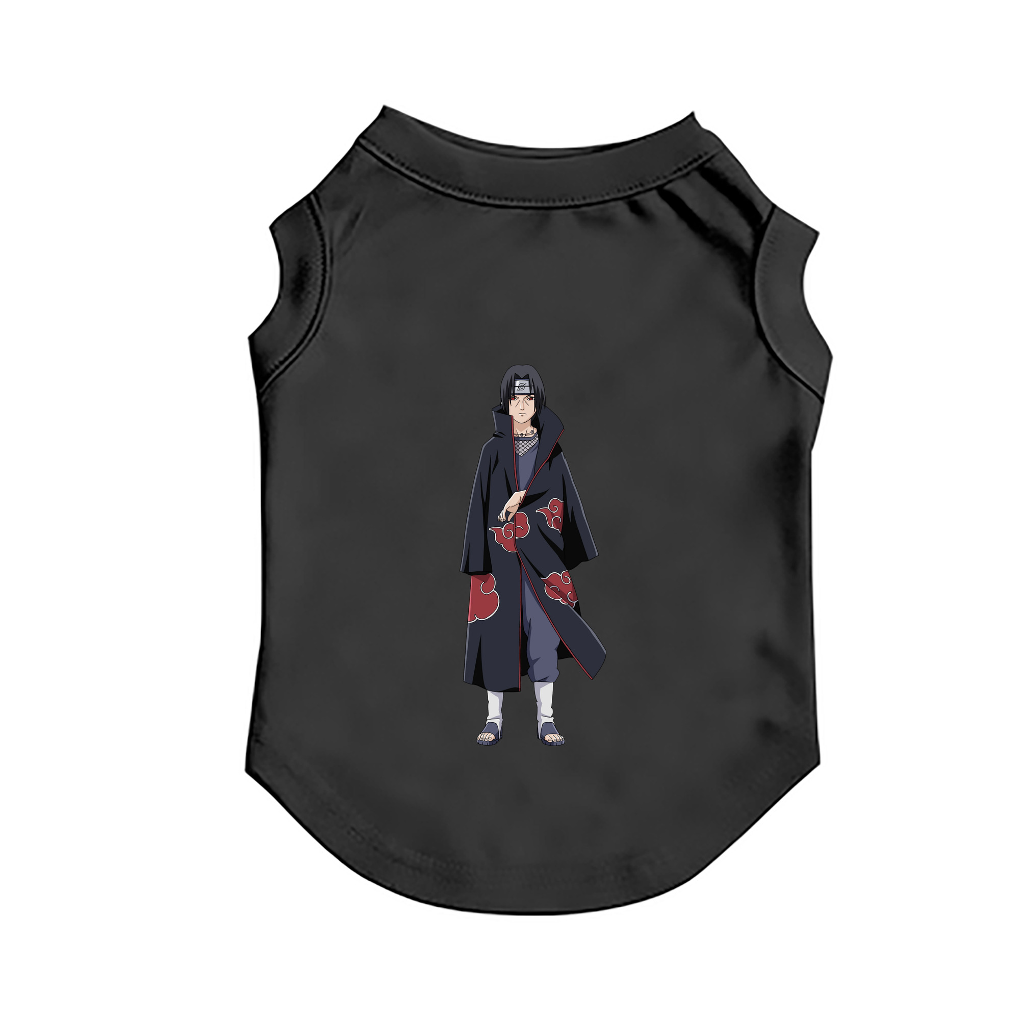 （画像用） NARUTO -ナルト- うちは イタチ Uchiha Itachi ペット用ベスト