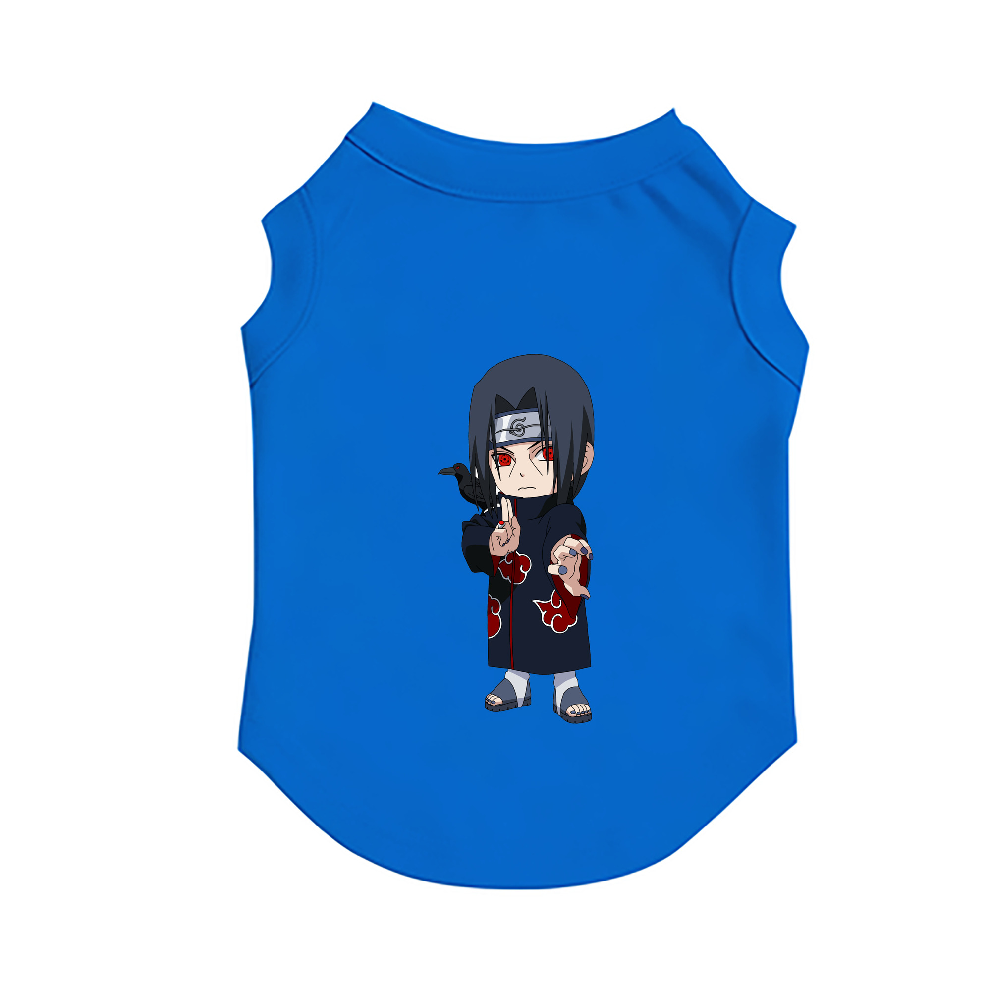 （画像用） NARUTO -ナルト- うちは イタチ Uchiha Itachi ペット用ベスト