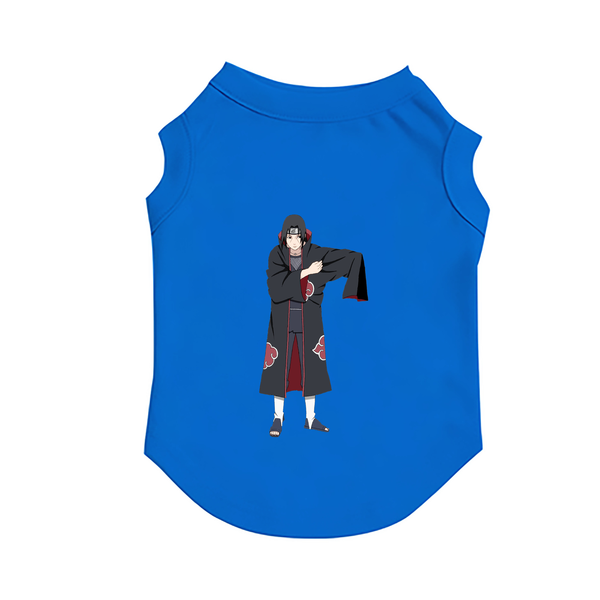 （画像用） NARUTO -ナルト- うちは イタチ Uchiha Itachi ペット用ベスト