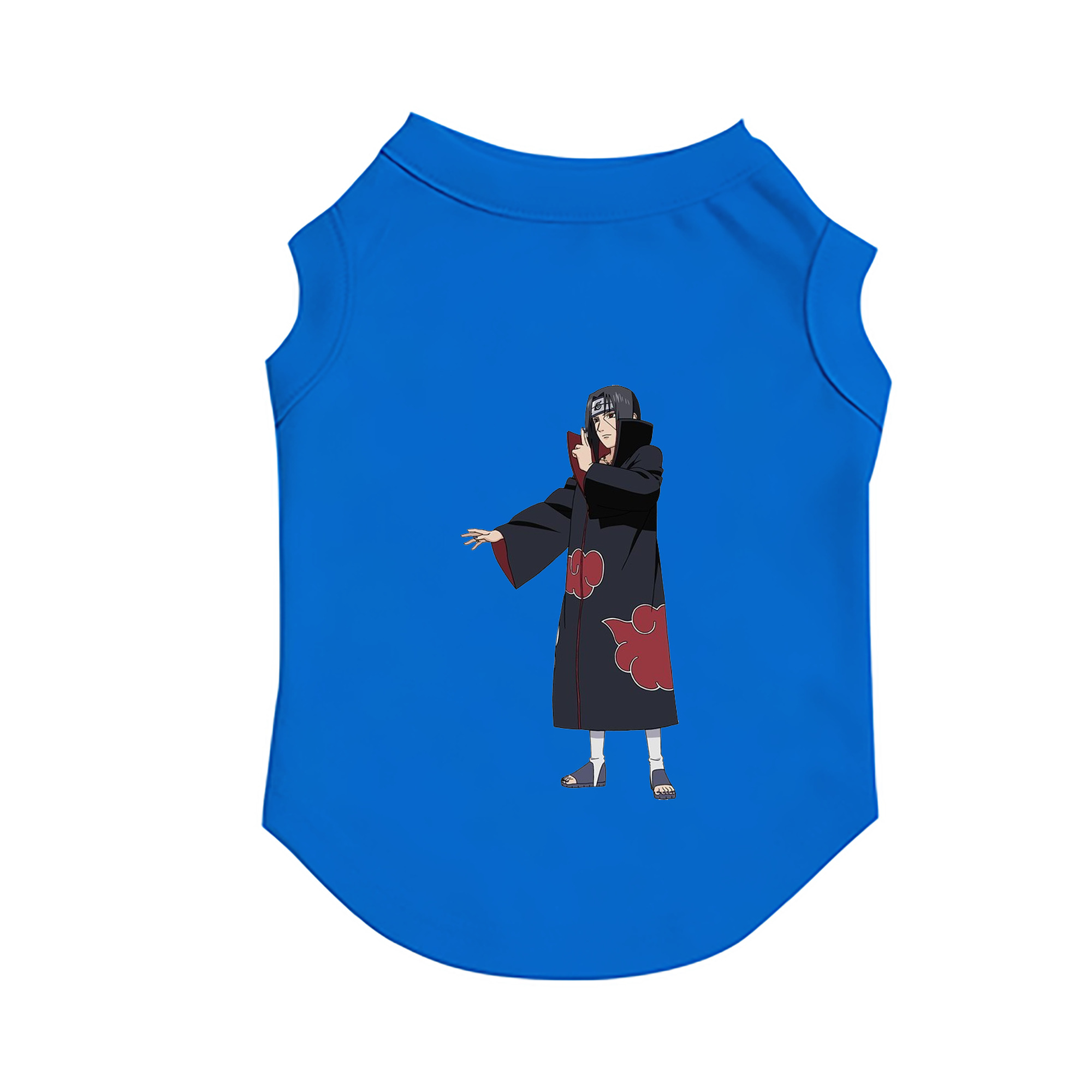 （画像用） NARUTO -ナルト- うちは イタチ Uchiha Itachi ペット用ベスト