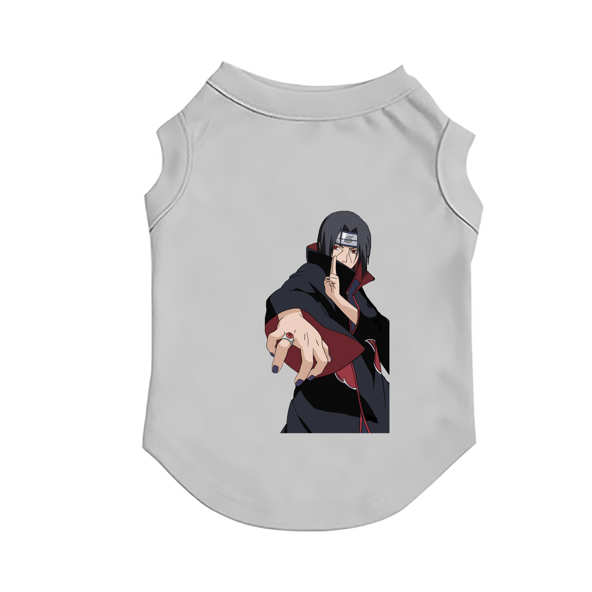 （画像用） NARUTO -ナルト- うちは イタチ Uchiha Itachi ペット用ベスト