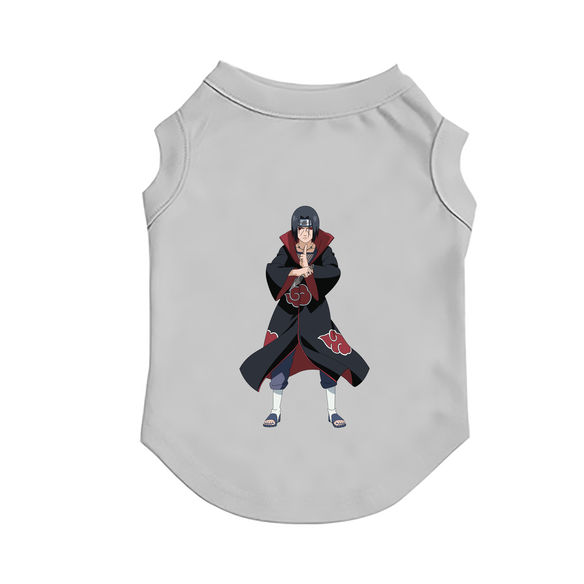 （画像用） NARUTO -ナルト- うちは イタチ Uchiha Itachi ペット用ベスト