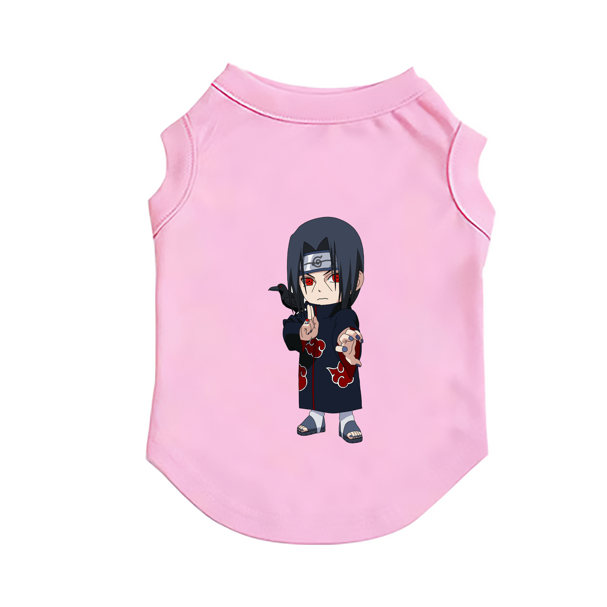 （画像用） NARUTO -ナルト- うちは イタチ Uchiha Itachi ペット用ベスト