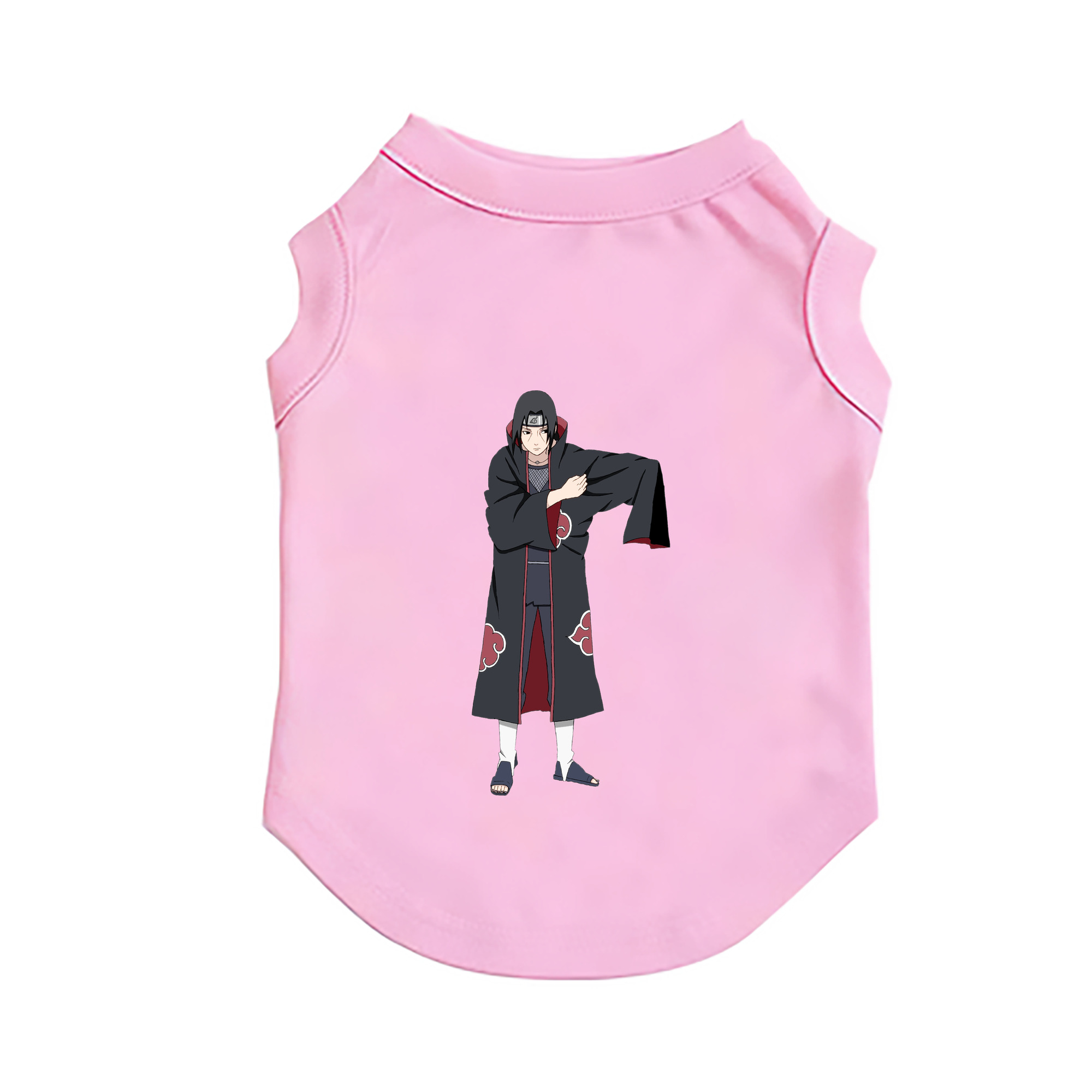 （画像用） NARUTO -ナルト- うちは イタチ Uchiha Itachi ペット用ベスト