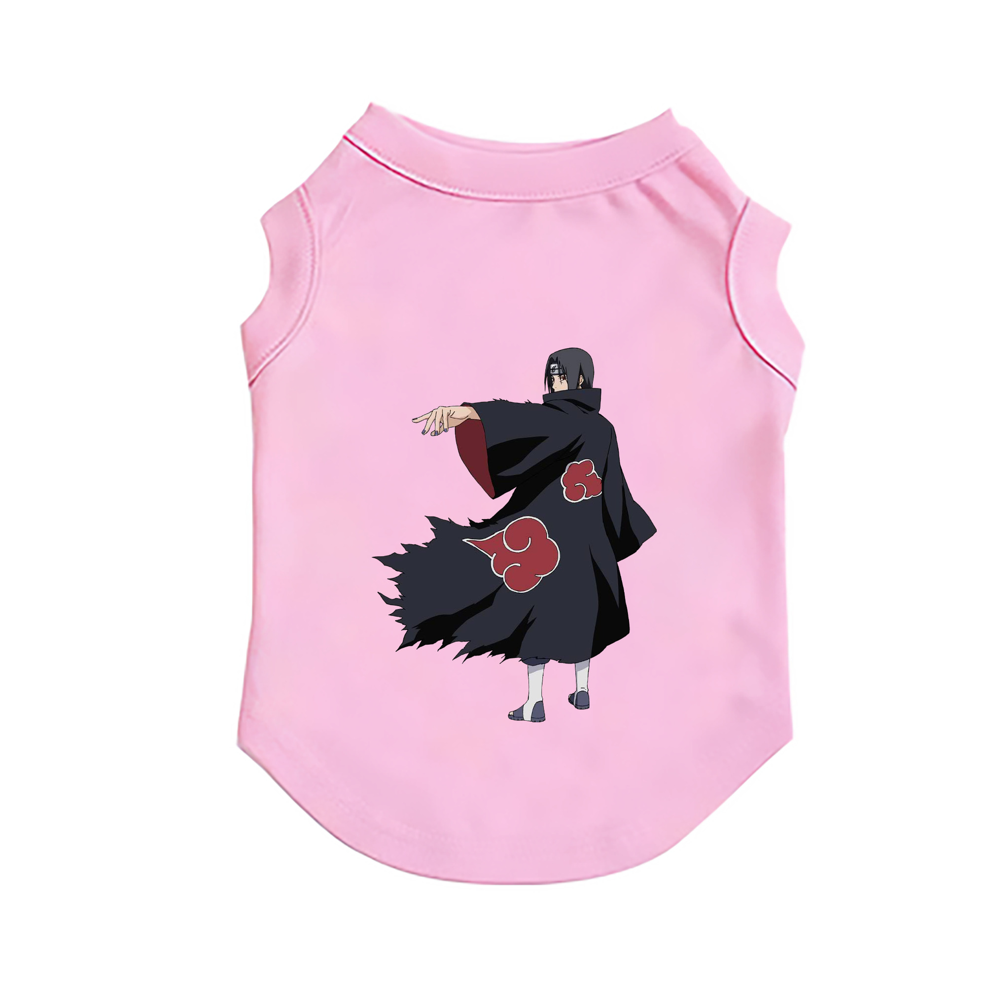 （画像用） NARUTO -ナルト- うちは イタチ Uchiha Itachi ペット用ベスト