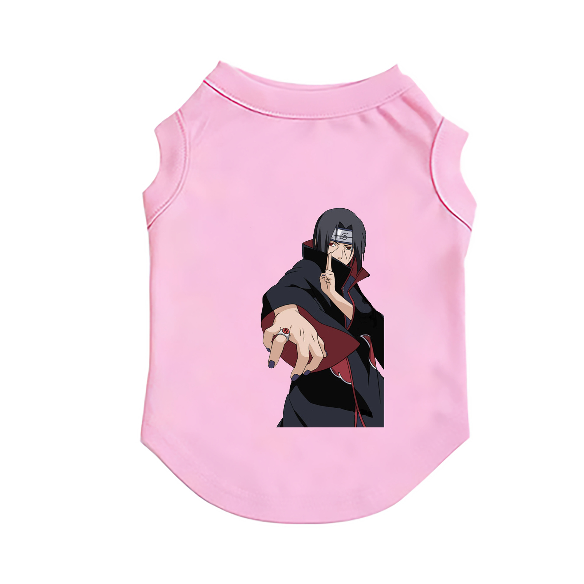 （画像用） NARUTO -ナルト- うちは イタチ Uchiha Itachi ペット用ベスト