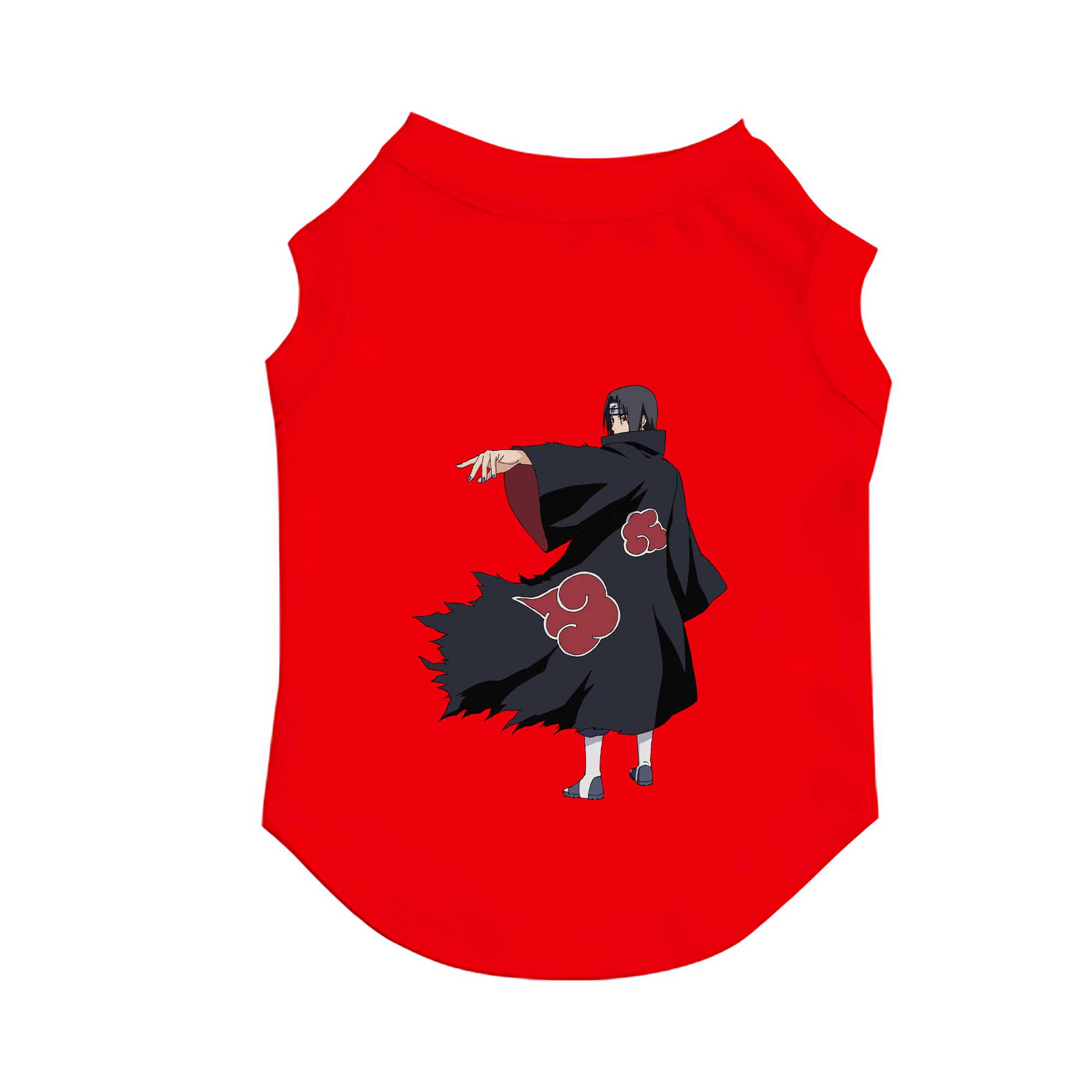 （画像用） NARUTO -ナルト- うちは イタチ Uchiha Itachi ペット用ベスト