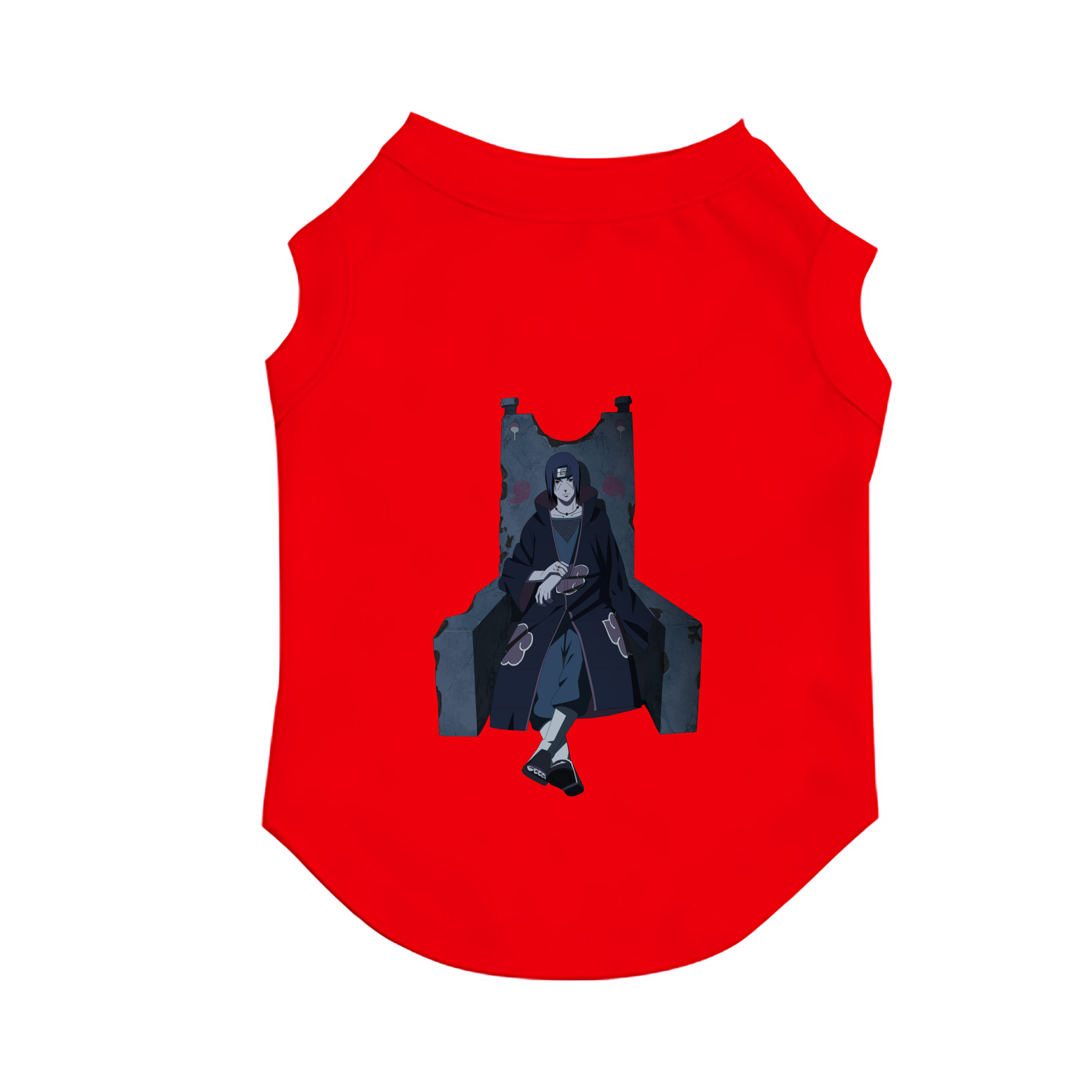 （画像用） NARUTO -ナルト- うちは イタチ Uchiha Itachi ペット用ベスト
