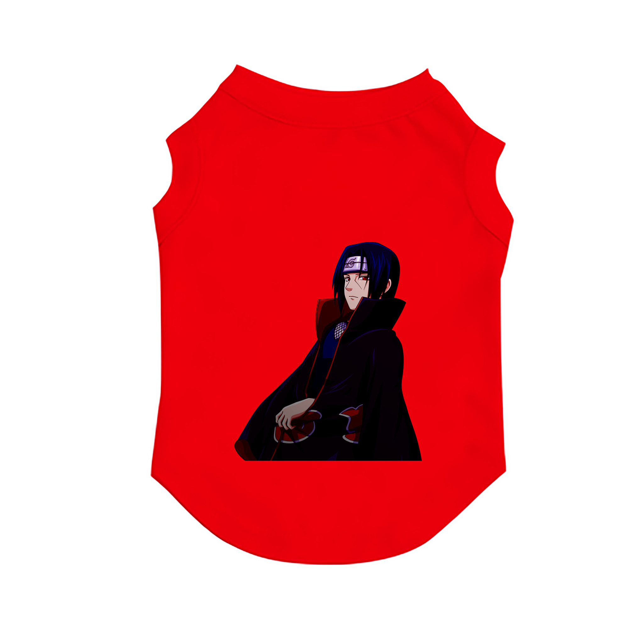（画像用） NARUTO -ナルト- うちは イタチ Uchiha Itachi ペット用ベスト