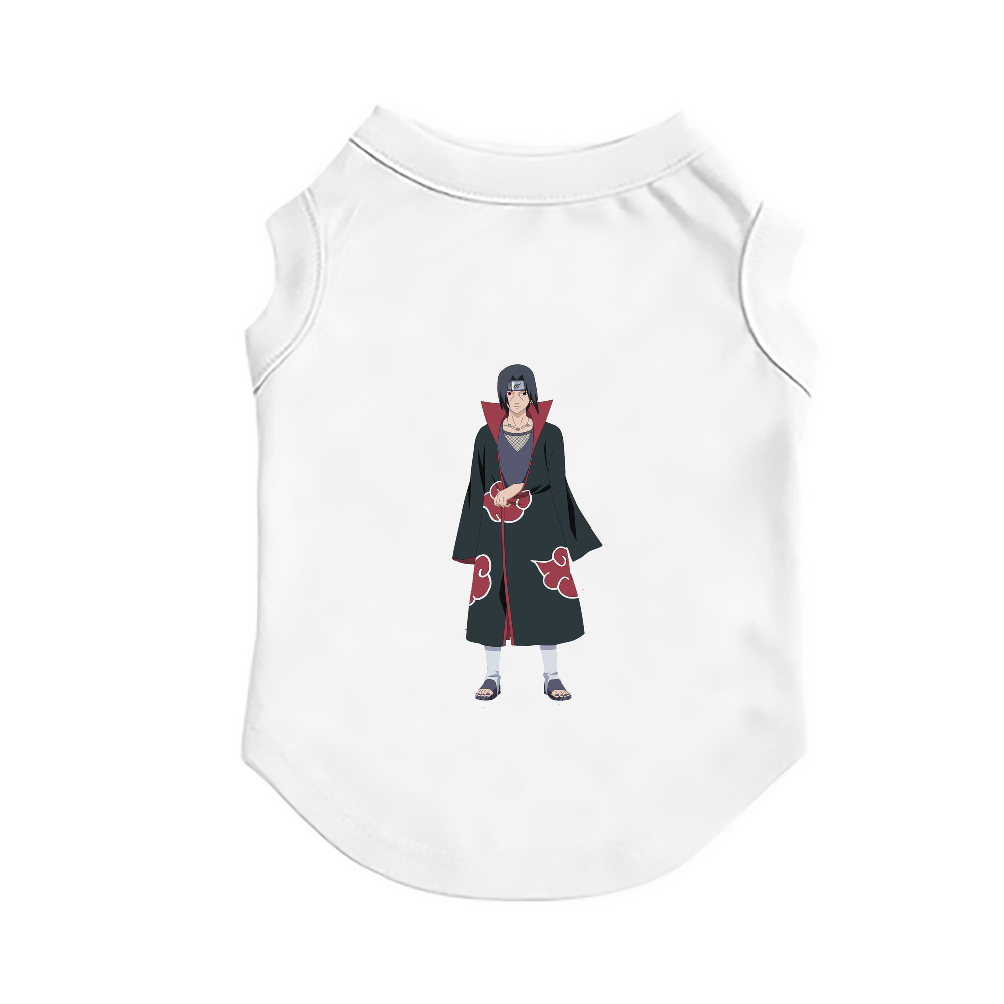 （画像用） NARUTO -ナルト- うちは イタチ Uchiha Itachi ペット用ベスト