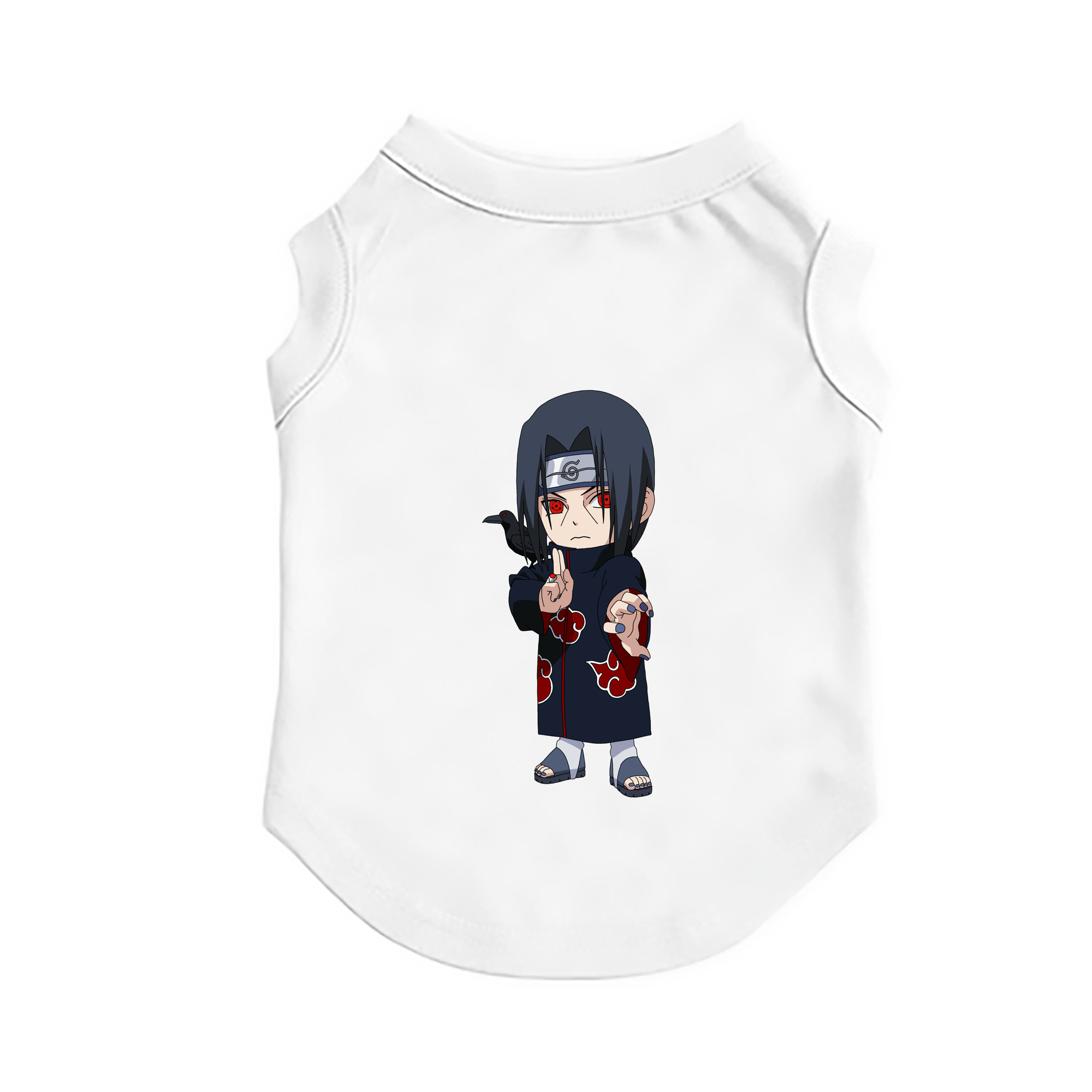 （画像用） NARUTO -ナルト- うちは イタチ Uchiha Itachi ペット用ベスト