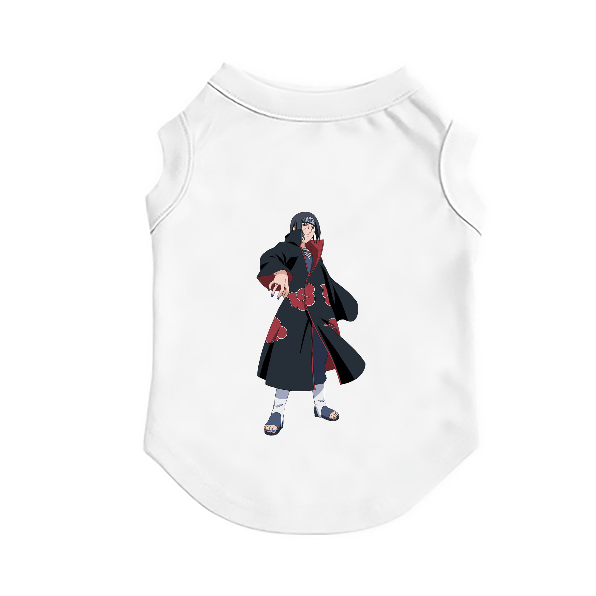 （画像用） NARUTO -ナルト- うちは イタチ Uchiha Itachi ペット用ベスト