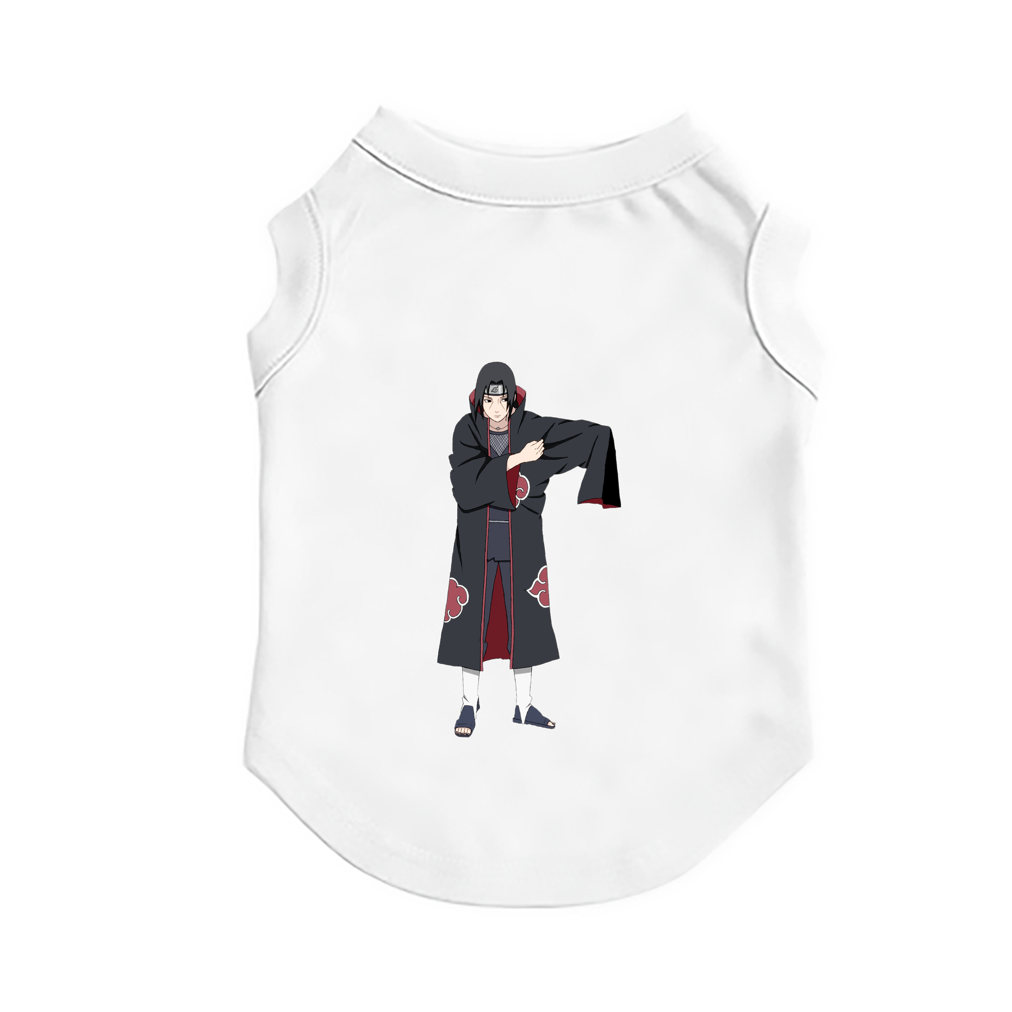 （画像用） NARUTO -ナルト- うちは イタチ Uchiha Itachi ペット用ベスト