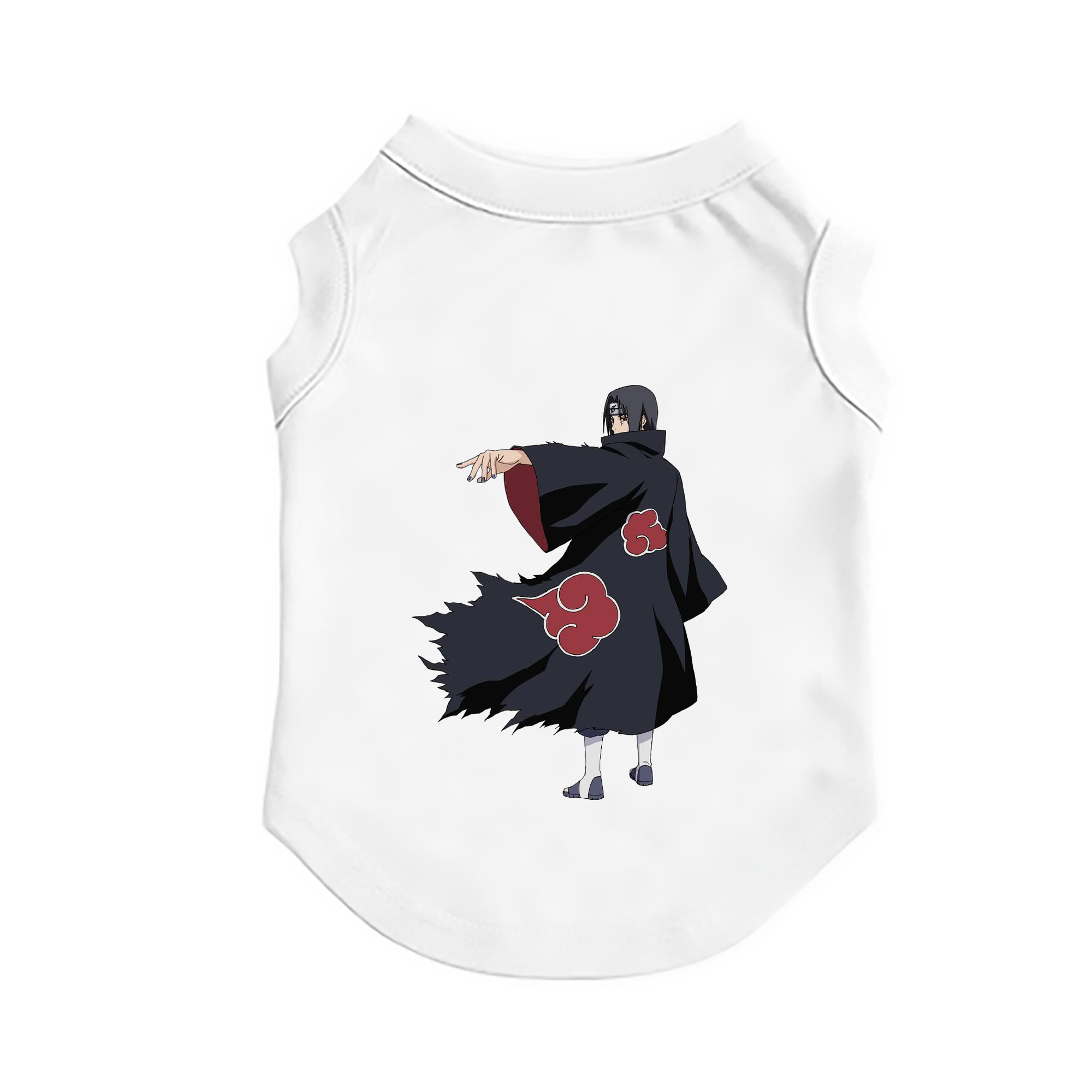 （画像用） NARUTO -ナルト- うちは イタチ Uchiha Itachi ペット用ベスト