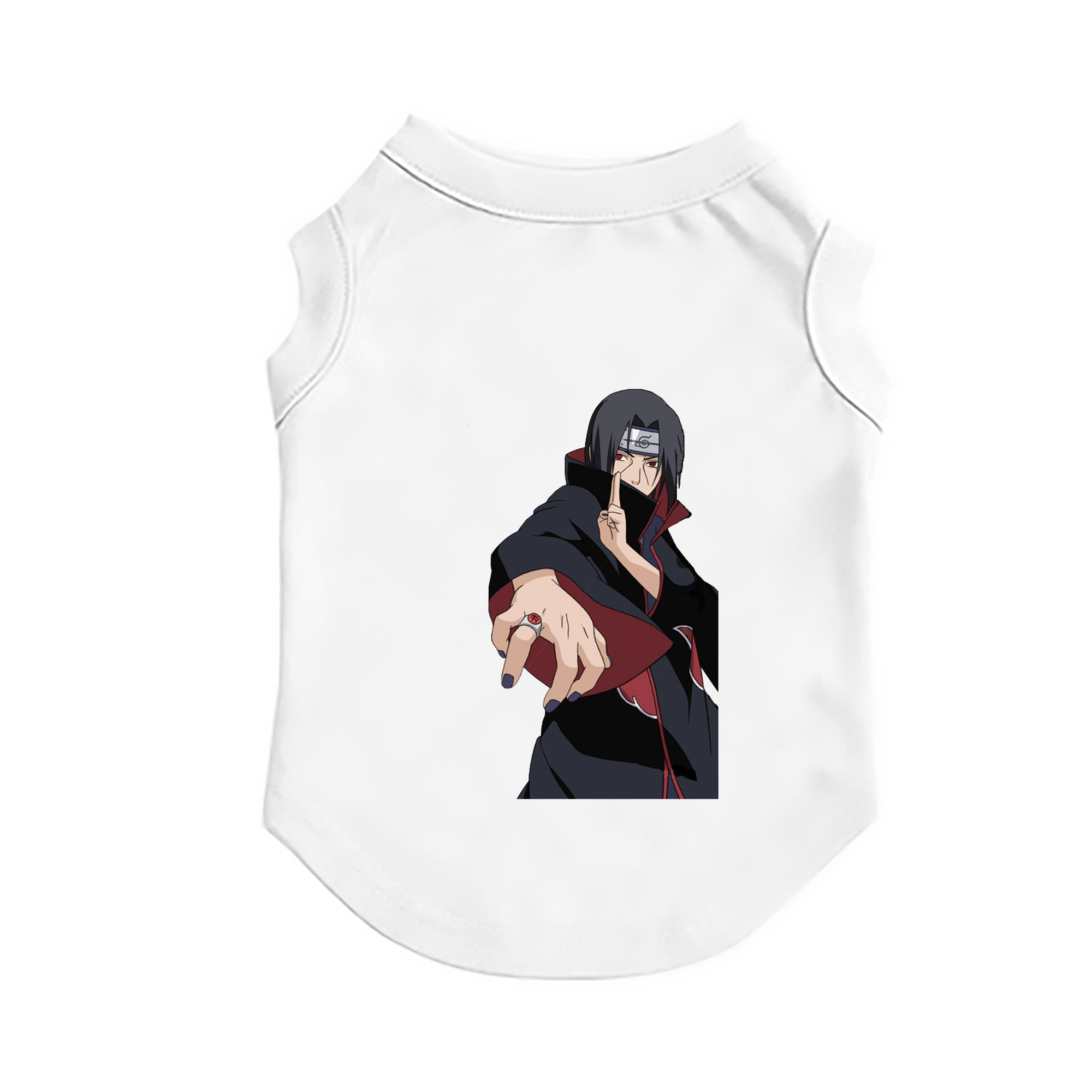 （画像用） NARUTO -ナルト- うちは イタチ Uchiha Itachi ペット用ベスト