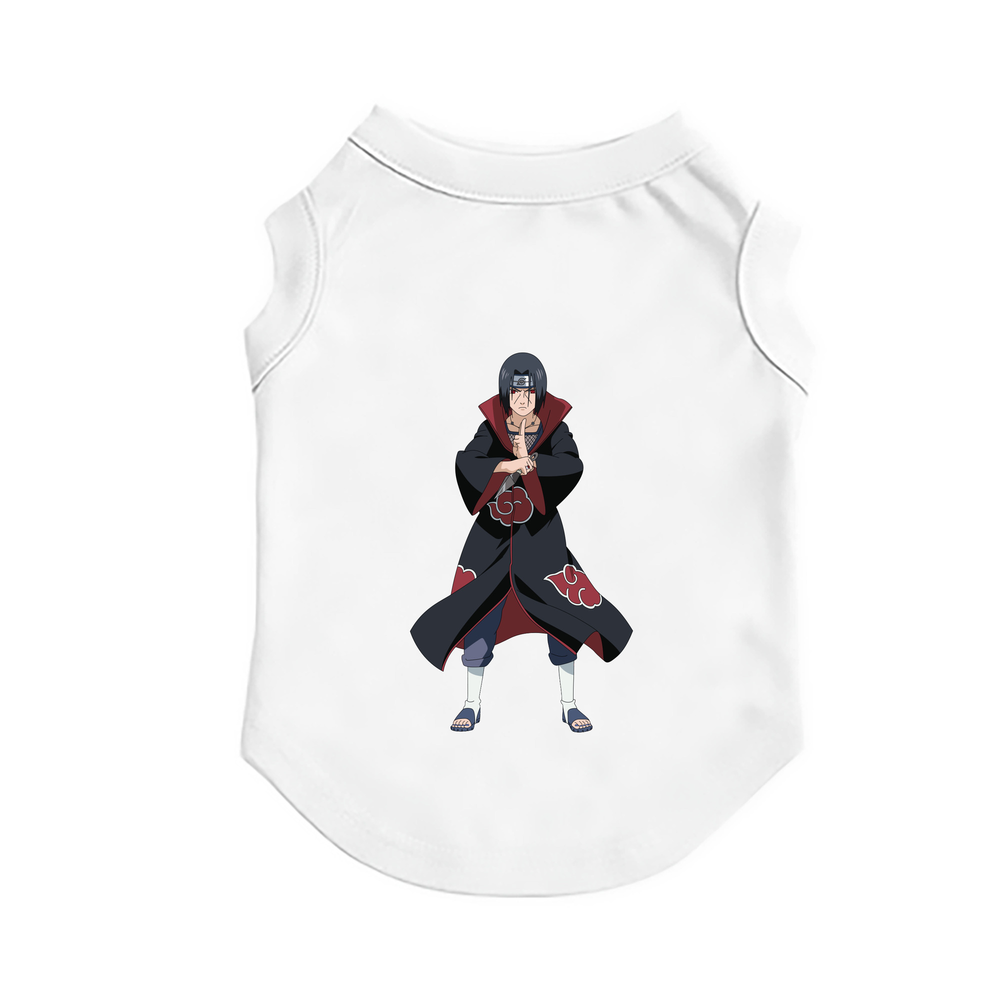 （画像用） NARUTO -ナルト- うちは イタチ Uchiha Itachi ペット用ベスト
