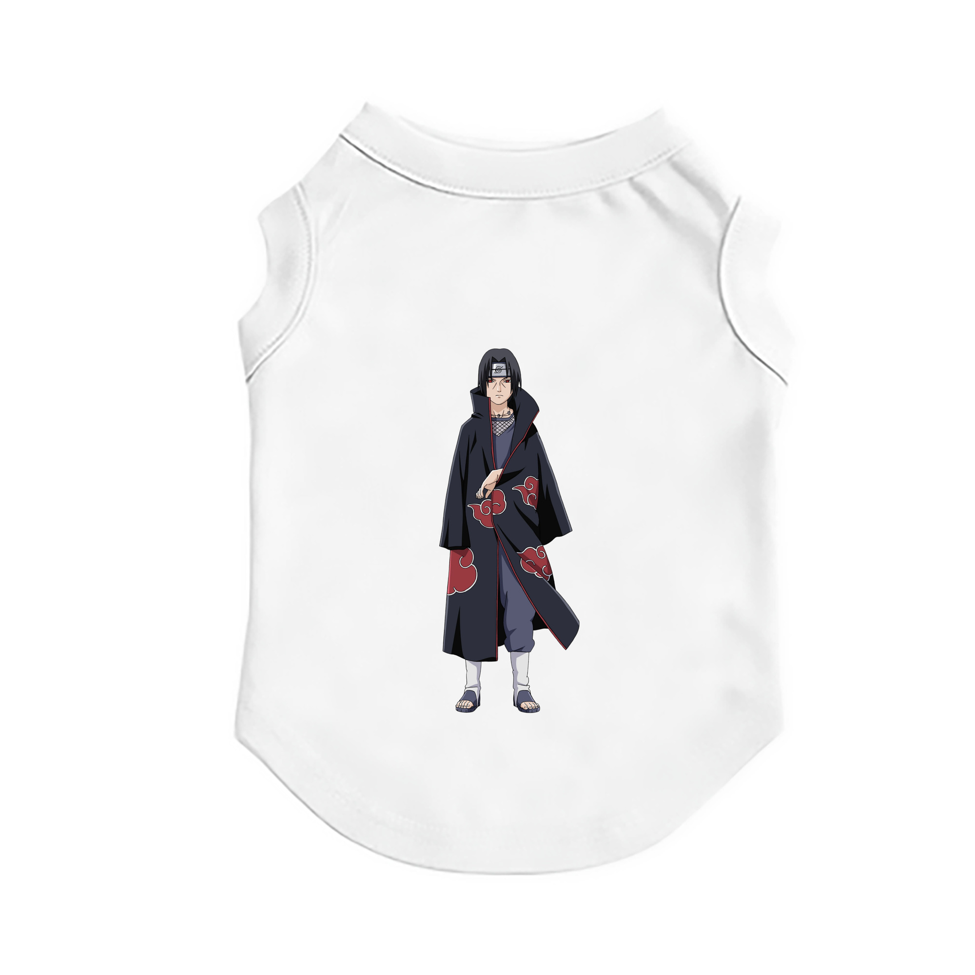 （画像用） NARUTO -ナルト- うちは イタチ Uchiha Itachi ペット用ベスト