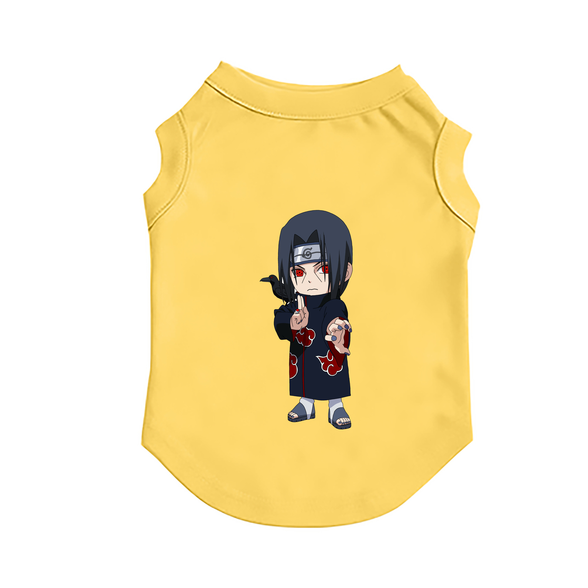 （画像用） NARUTO -ナルト- うちは イタチ Uchiha Itachi ペット用ベスト