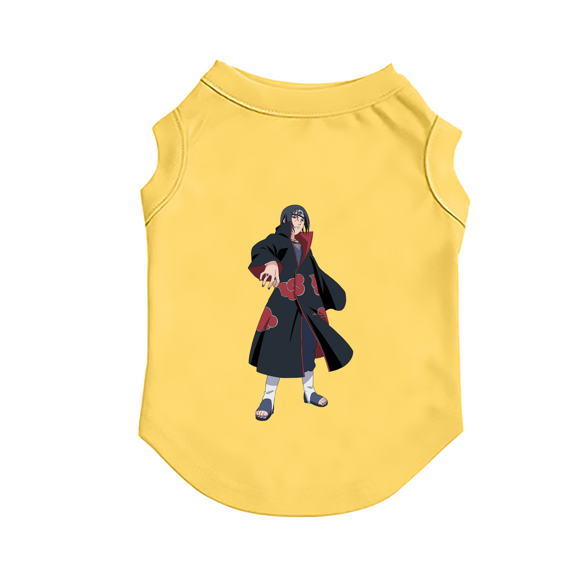 （画像用） NARUTO -ナルト- うちは イタチ Uchiha Itachi ペット用ベスト