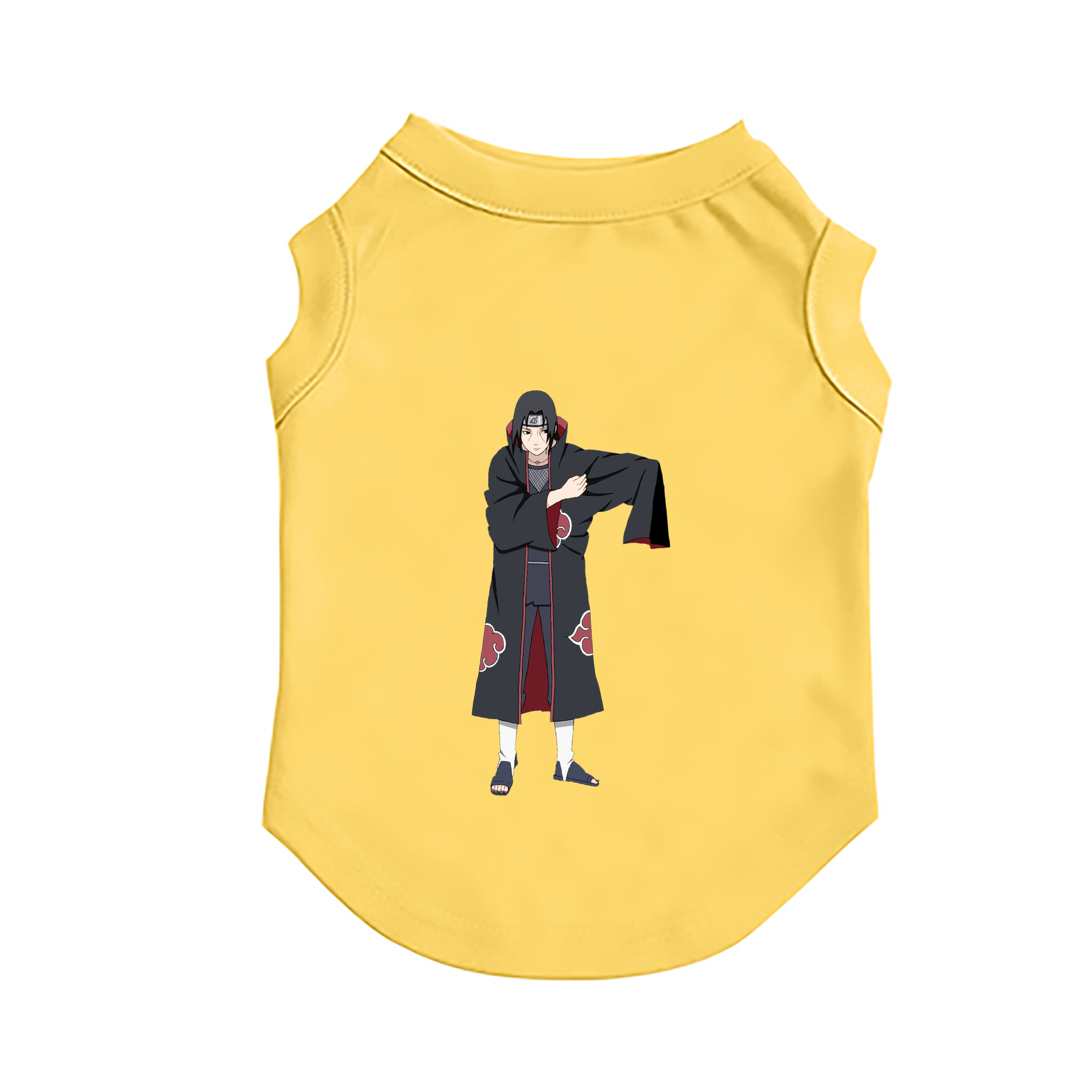 （画像用） NARUTO -ナルト- うちは イタチ Uchiha Itachi ペット用ベスト