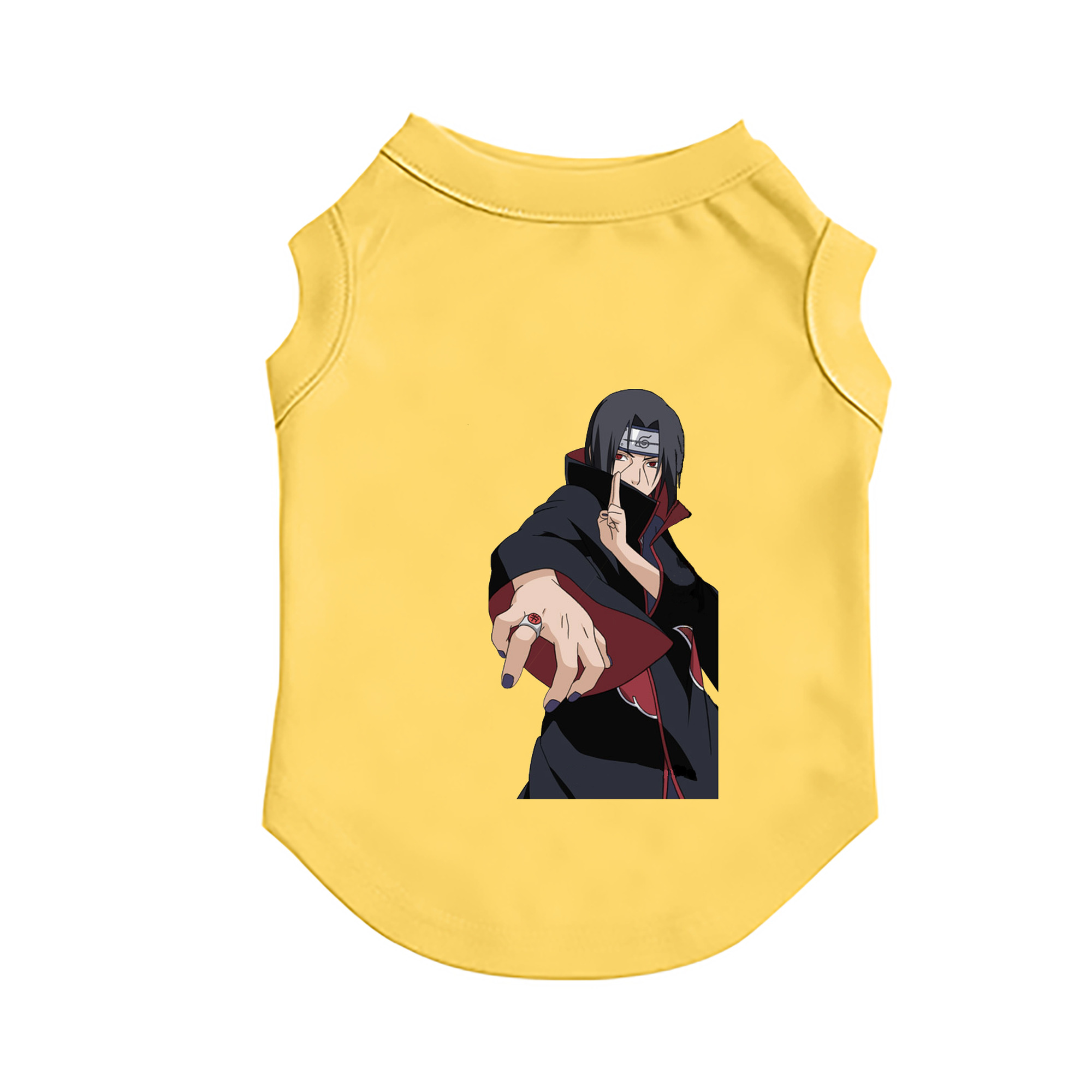 （画像用） NARUTO -ナルト- うちは イタチ Uchiha Itachi ペット用ベスト