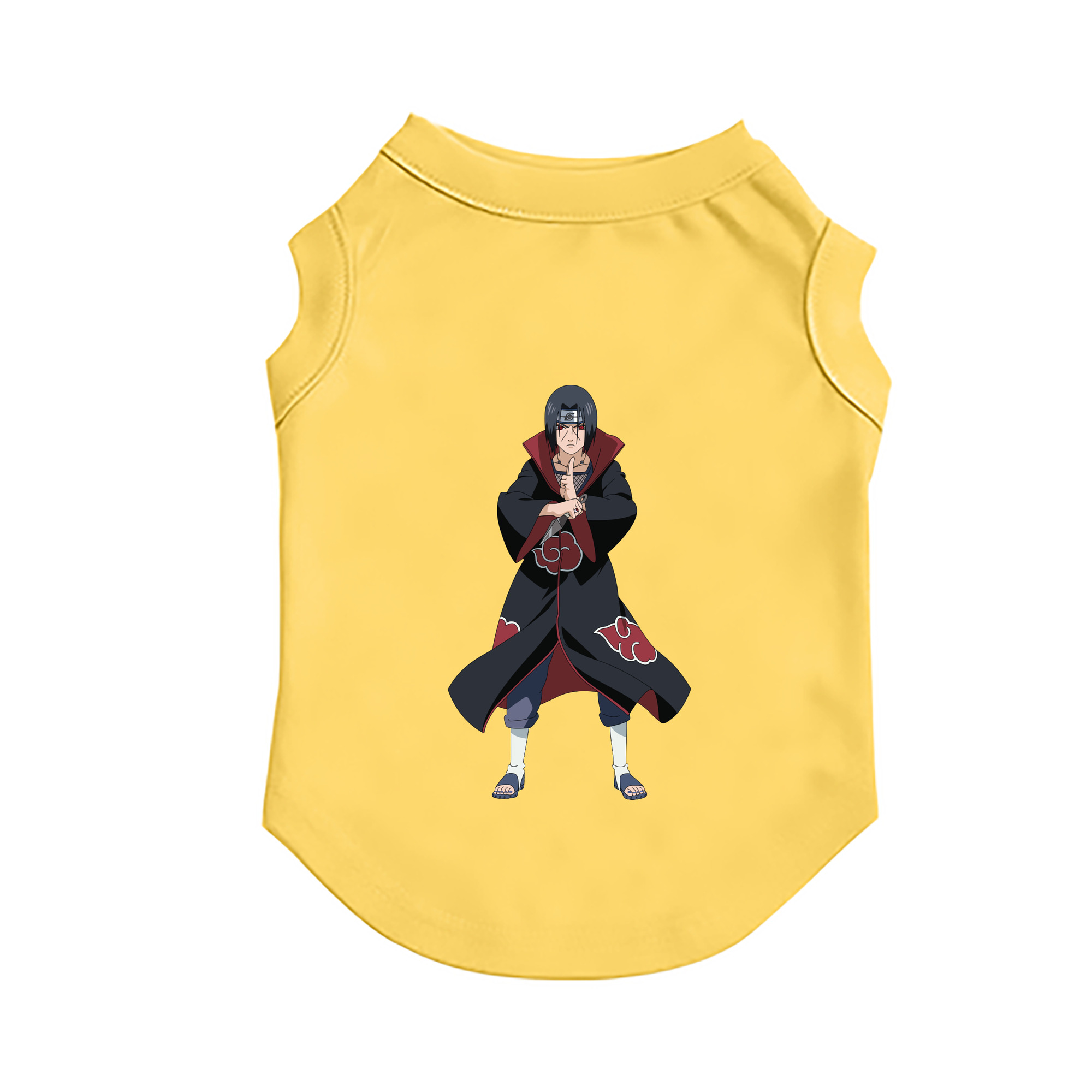 （画像用） NARUTO -ナルト- うちは イタチ Uchiha Itachi ペット用ベスト
