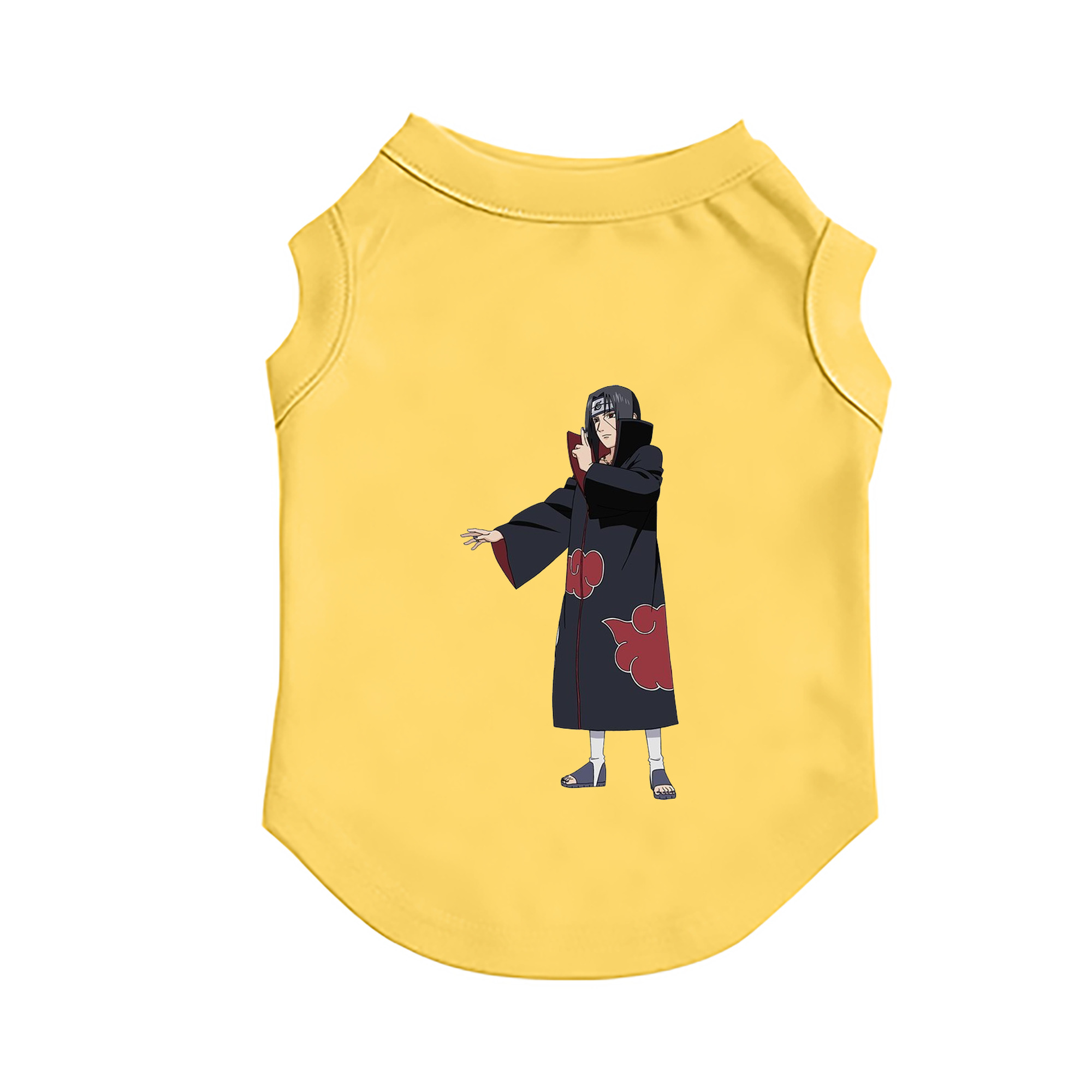 （画像用） NARUTO -ナルト- うちは イタチ Uchiha Itachi ペット用ベスト