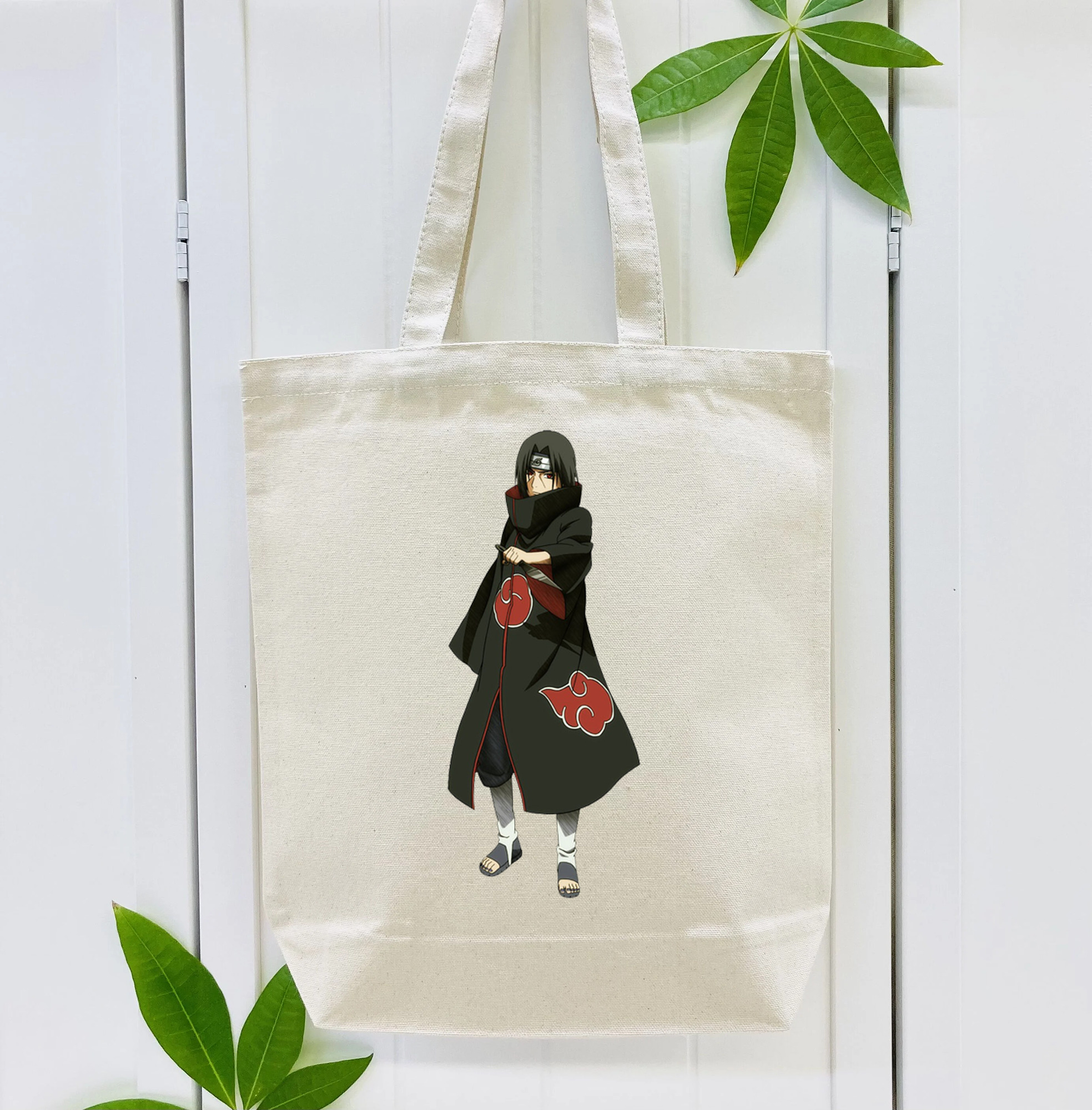 NARUTO -ナルト- うちは イタチ Uchiha Itachi 縦型キャンバス生地手提げバッグ　トートバッグ