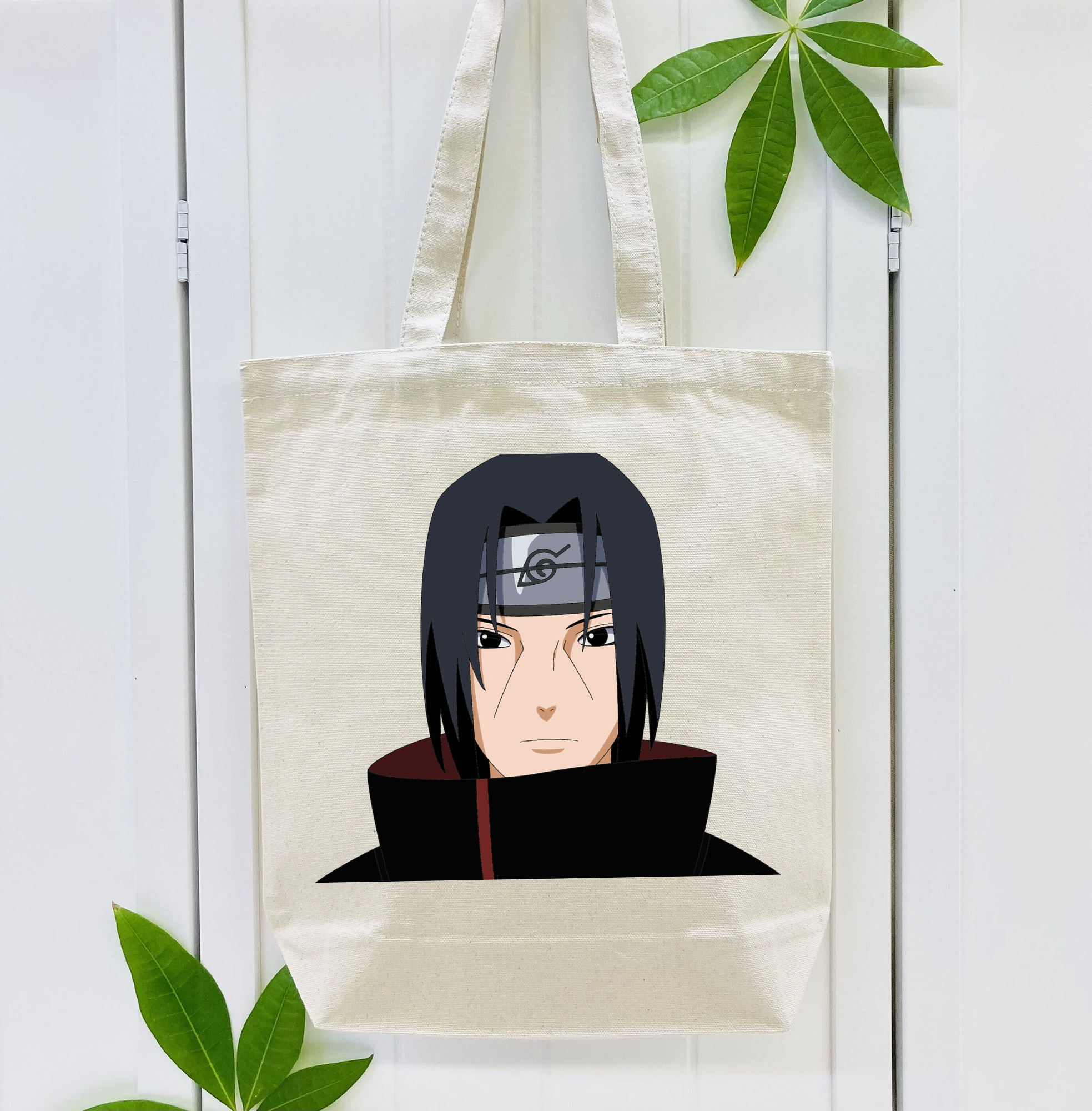NARUTO -ナルト- うちは イタチ Uchiha Itachi 縦型キャンバス生地手提げバッグ　トートバッグ