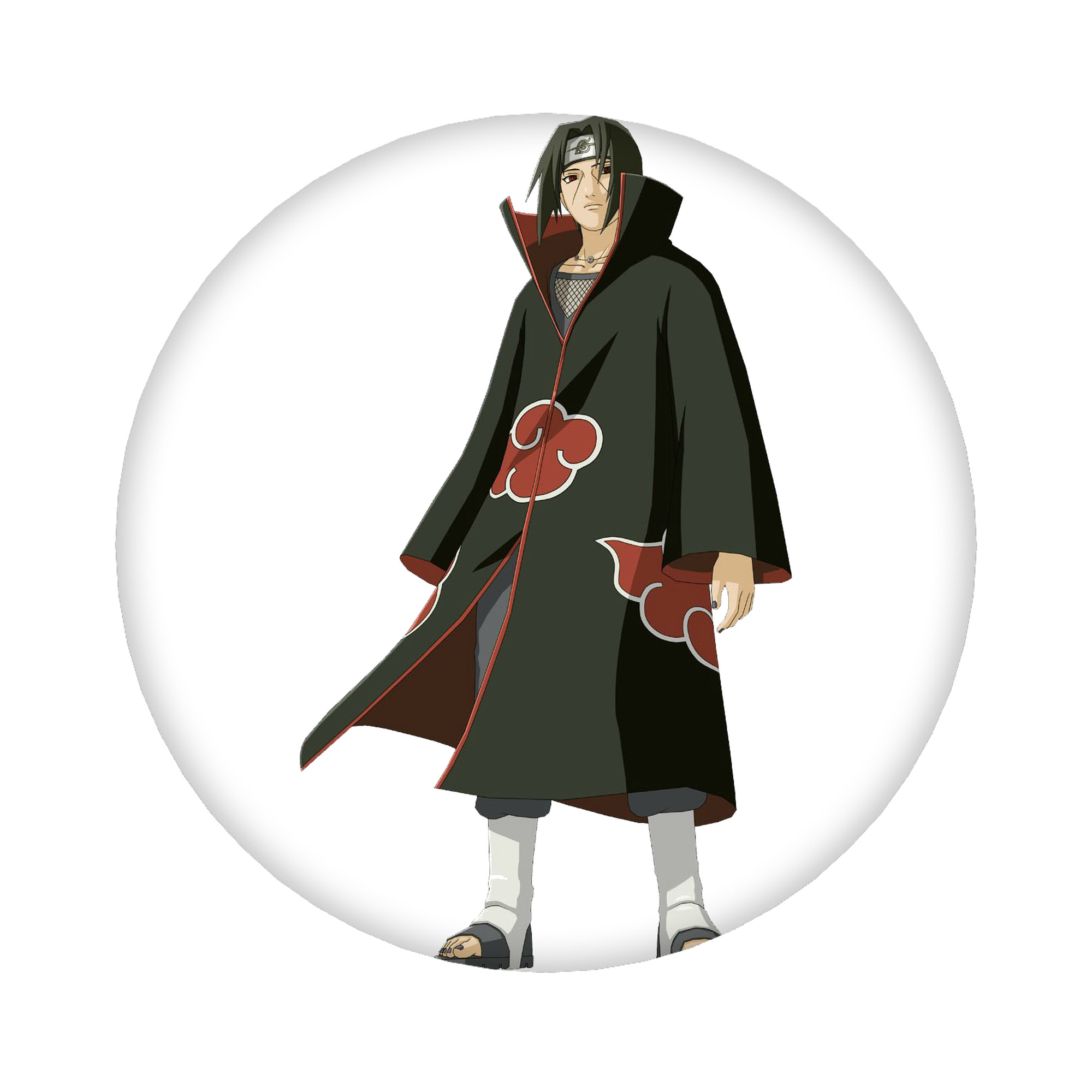 （画像用） NARUTO -ナルト- うちは イタチ Uchiha Itachi 6cm 缶バッジ 複数セット