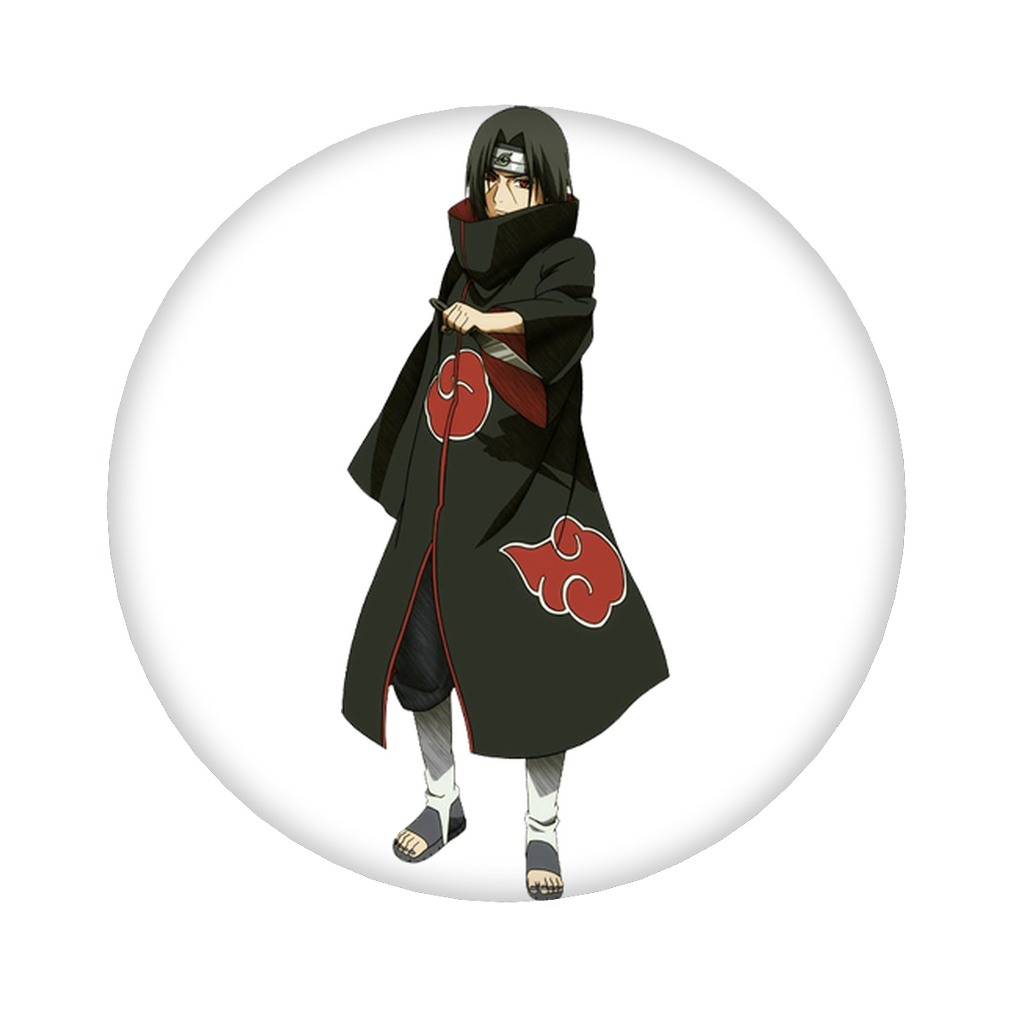 （画像用） NARUTO -ナルト- うちは イタチ Uchiha Itachi 6cm 缶バッジ 複数セット