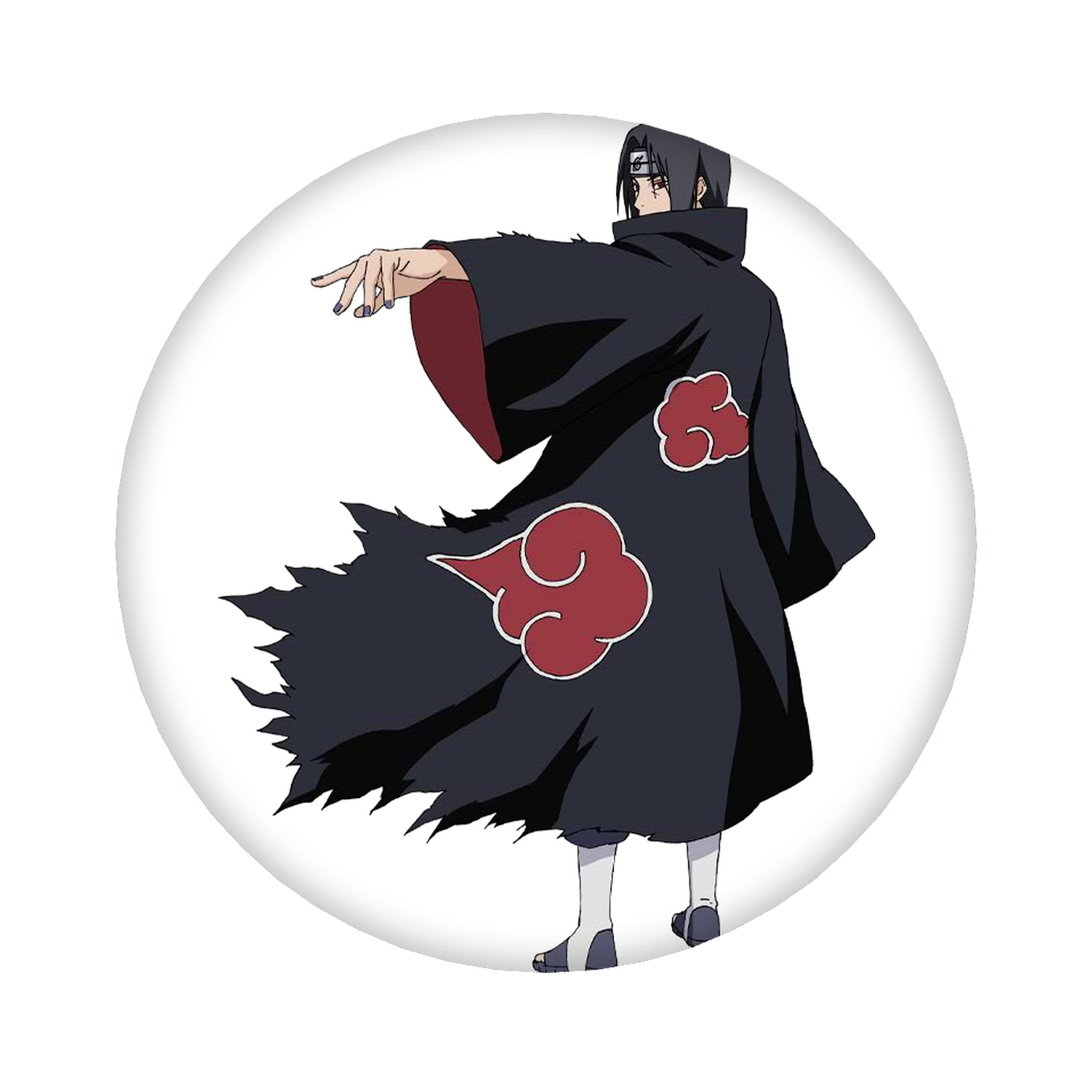 （画像用） NARUTO -ナルト- うちは イタチ Uchiha Itachi 6cm 缶バッジ 複数セット