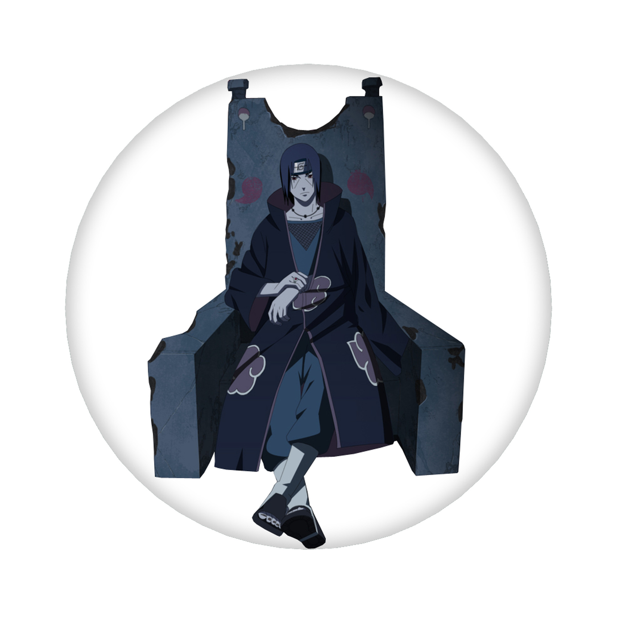（画像用） NARUTO -ナルト- うちは イタチ Uchiha Itachi 6cm 缶バッジ 複数セット