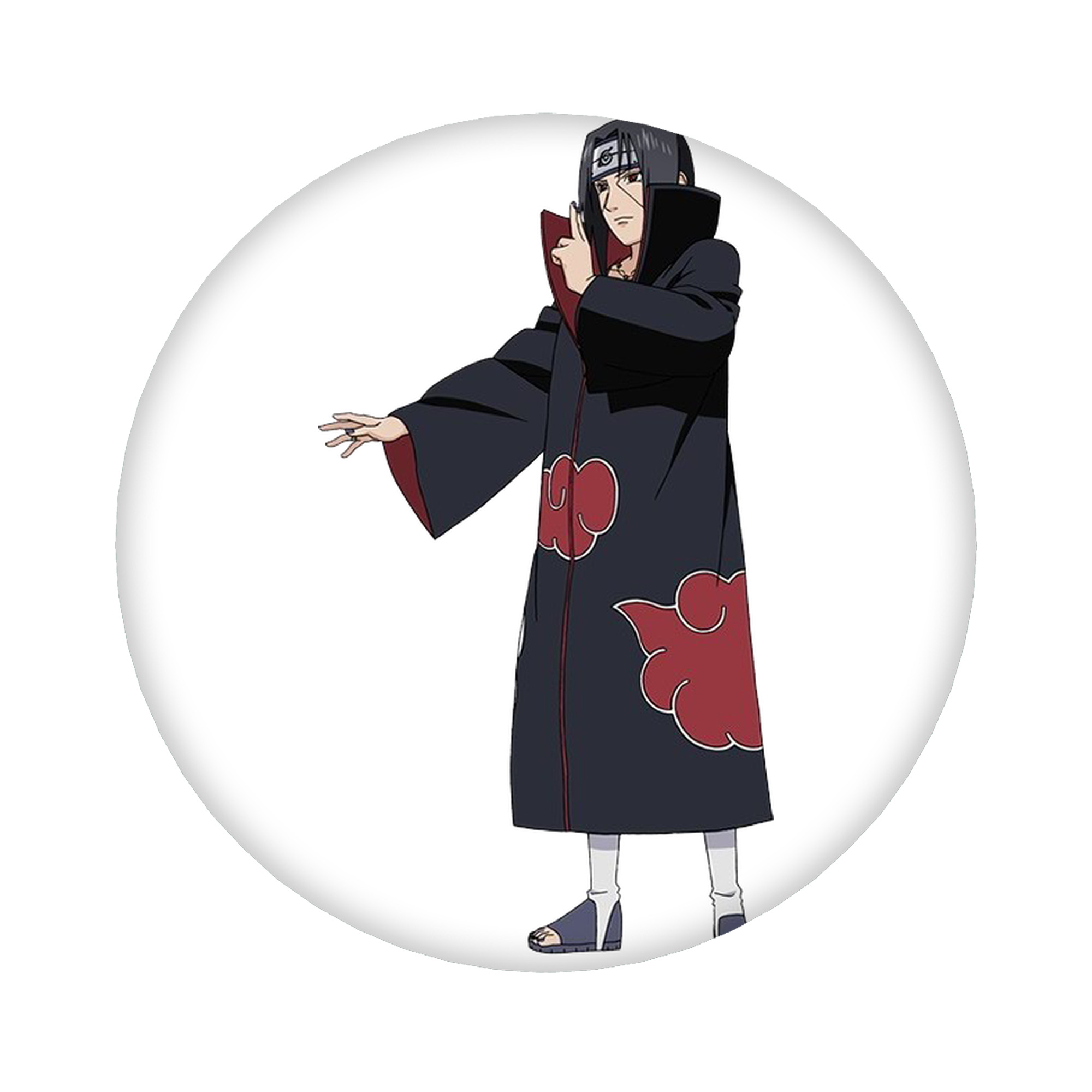 （画像用） NARUTO -ナルト- うちは イタチ Uchiha Itachi 6cm 缶バッジ 複数セット