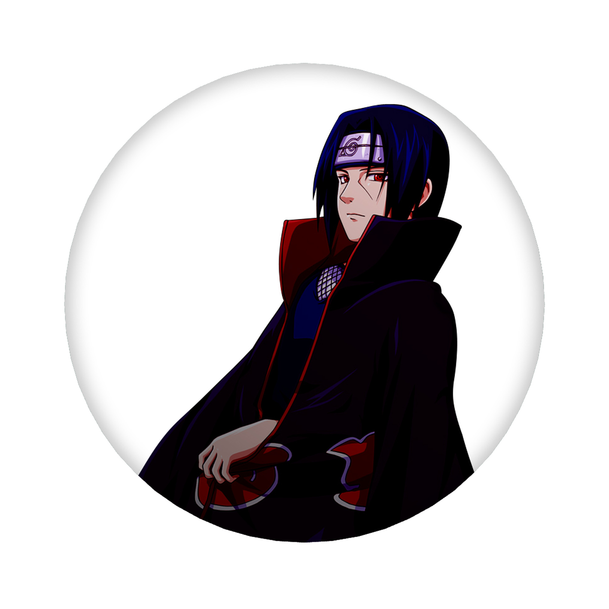（画像用） NARUTO -ナルト- うちは イタチ Uchiha Itachi 6cm 缶バッジ 複数セット