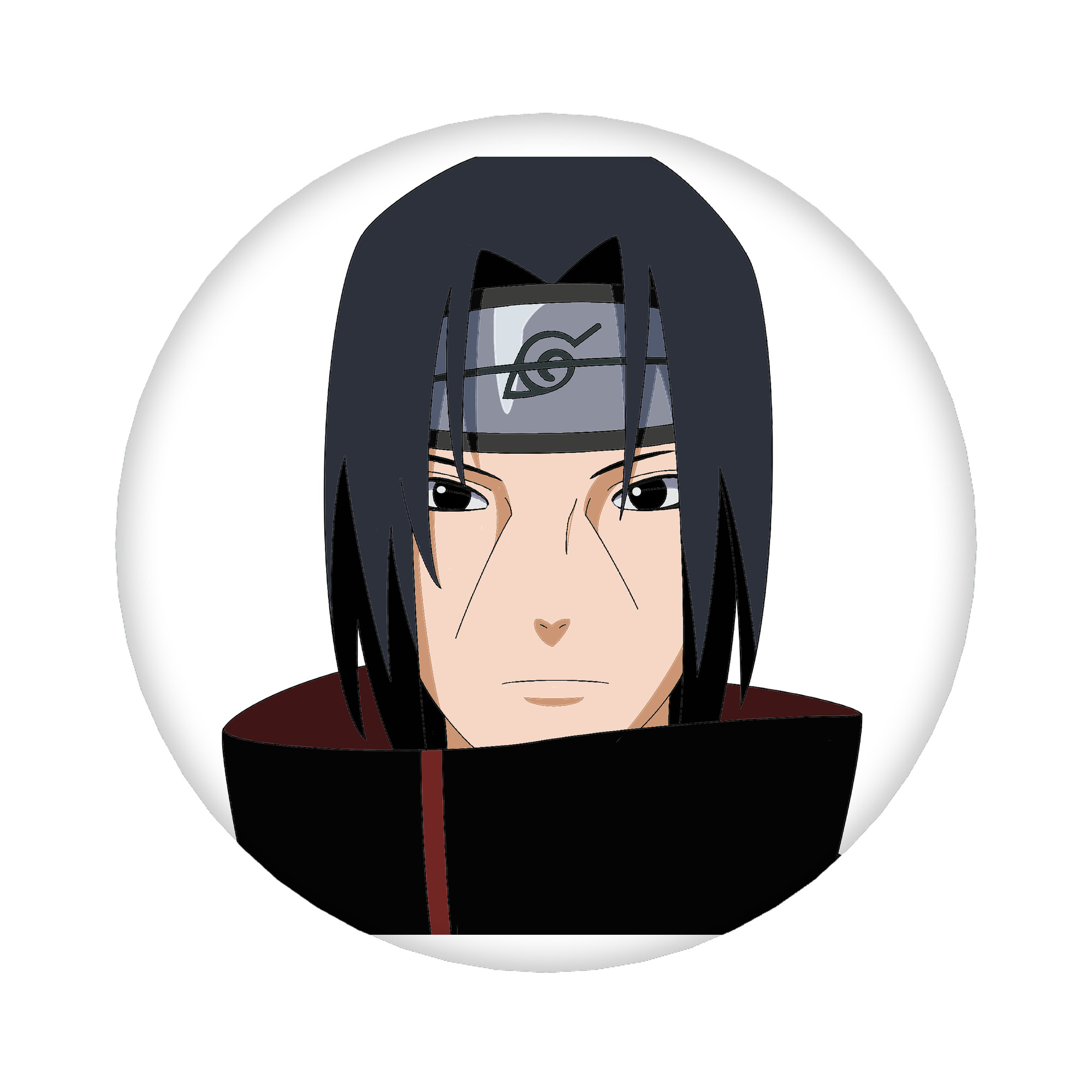 （画像用） NARUTO -ナルト- うちは イタチ Uchiha Itachi 6cm 缶バッジ 複数セット