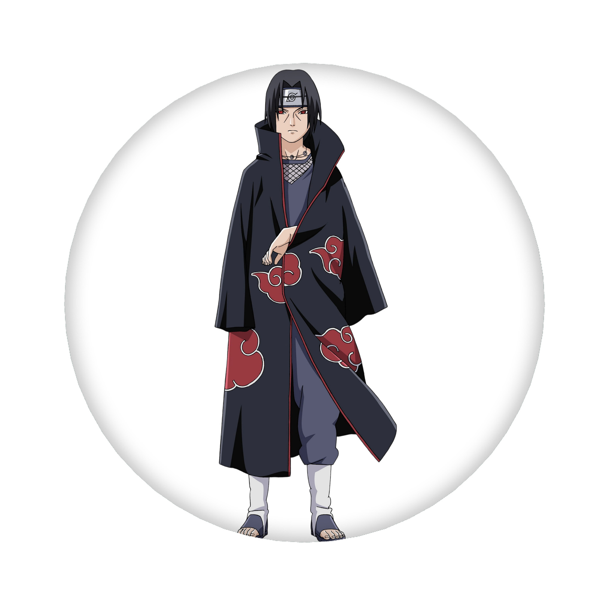 （画像用） NARUTO -ナルト- うちは イタチ Uchiha Itachi 6cm 缶バッジ 複数セット