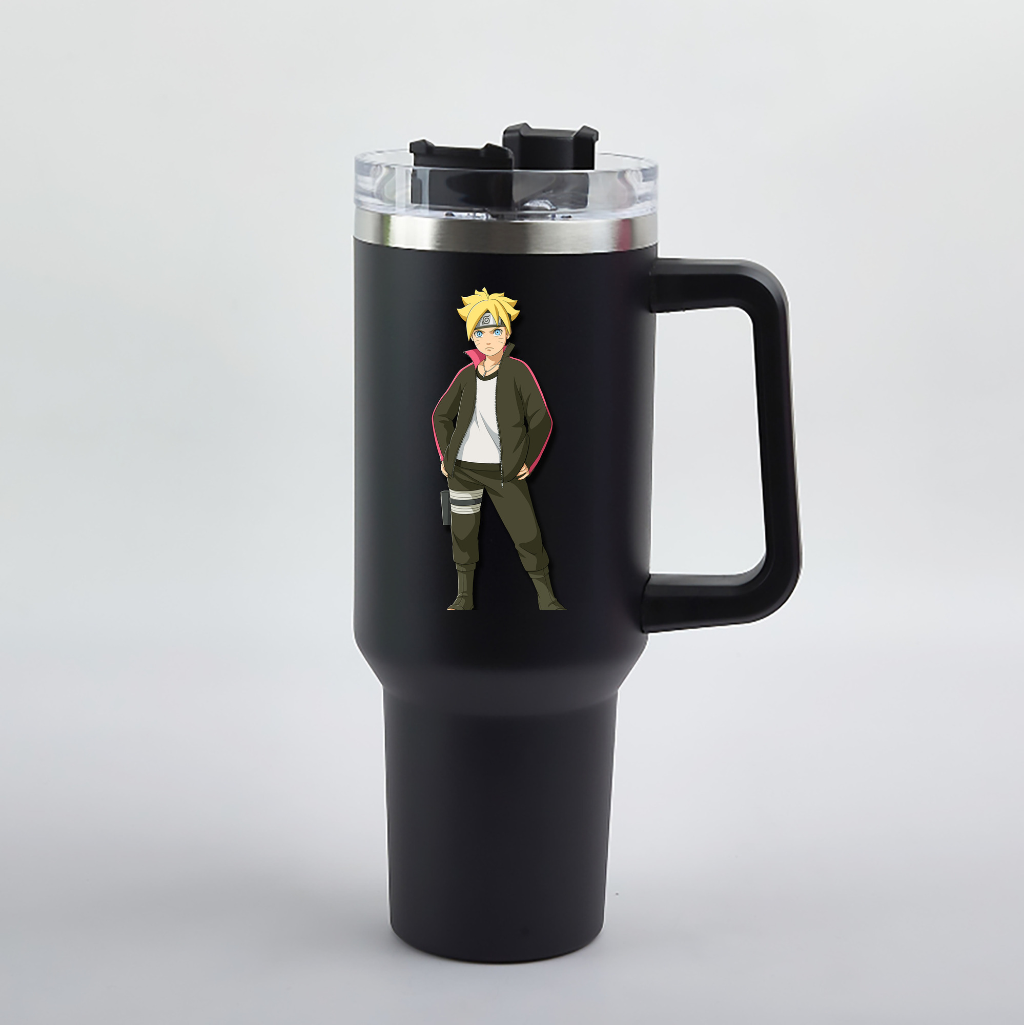 （画像用） NARUTO -ナルト- うずまき ボルト Uzumaki Boruto 1200mL車用タンブラー（カラープリント）