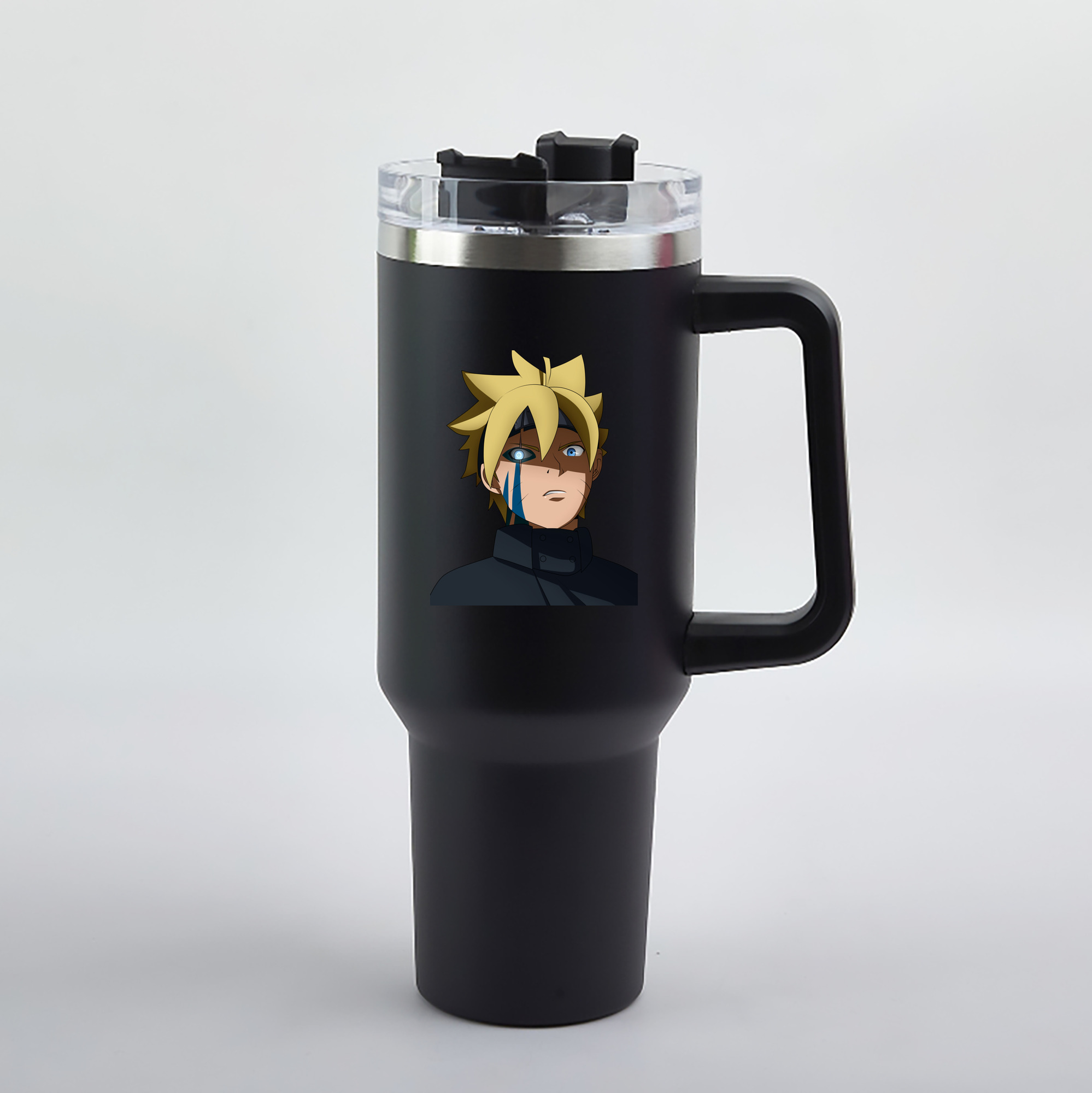 （画像用） NARUTO -ナルト- うずまき ボルト Uzumaki Boruto 1200mL車用タンブラー（カラープリント）