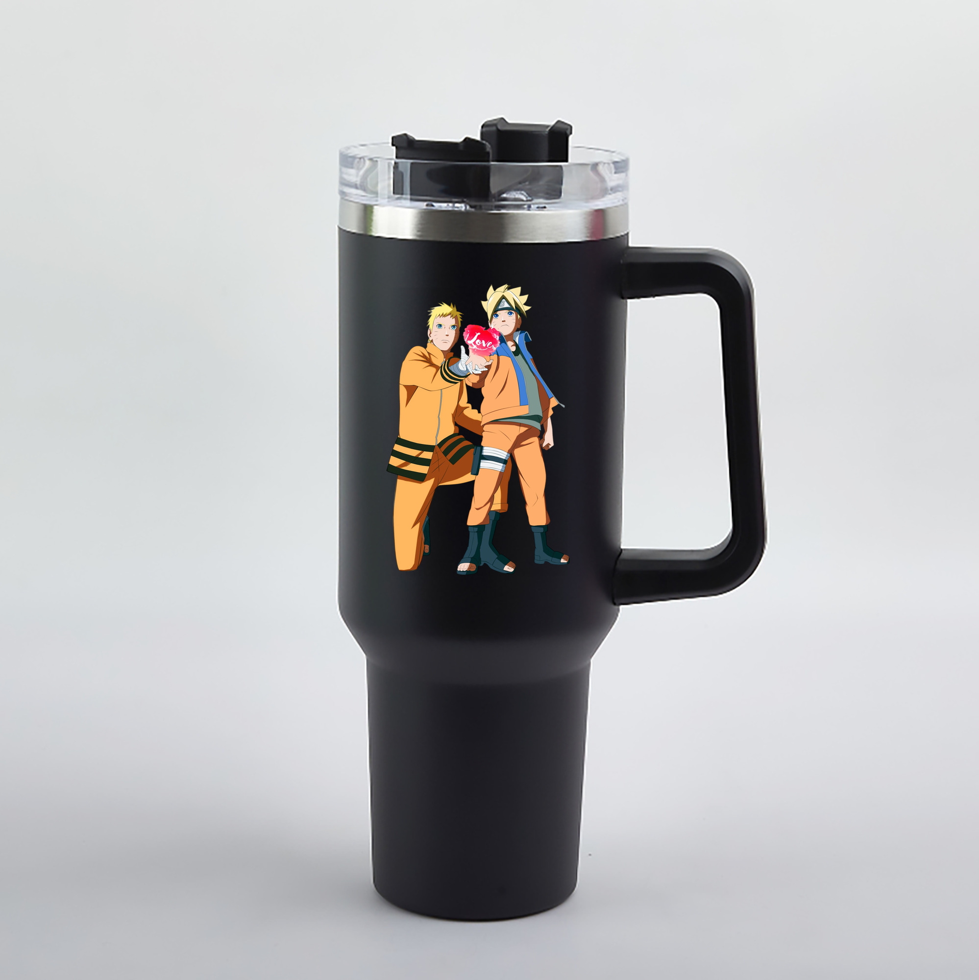 （画像用） NARUTO -ナルト- うずまき ボルト Uzumaki Boruto 1200mL車用タンブラー（カラープリント）