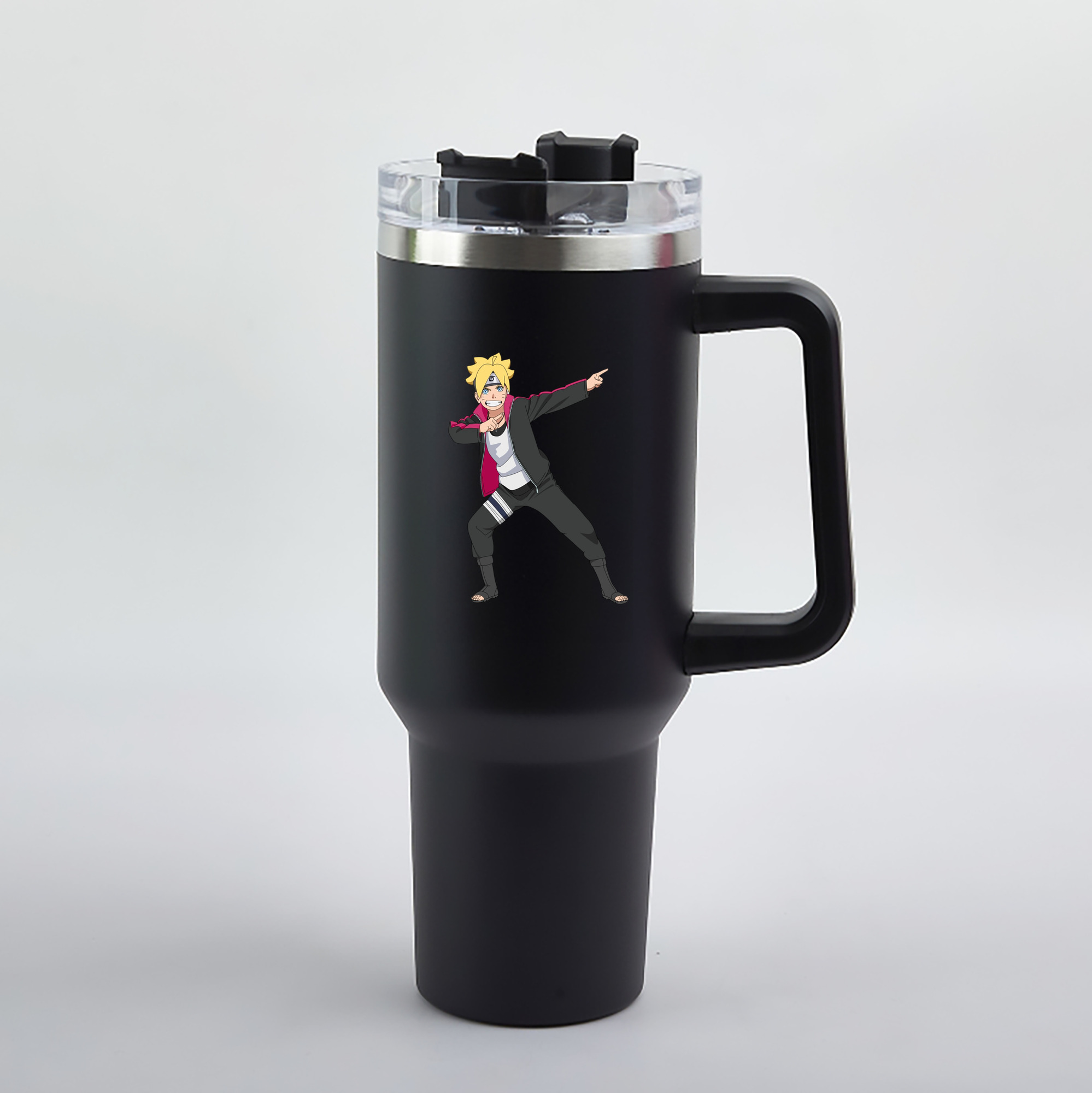 （画像用） NARUTO -ナルト- うずまき ボルト Uzumaki Boruto 1200mL車用タンブラー（カラープリント）
