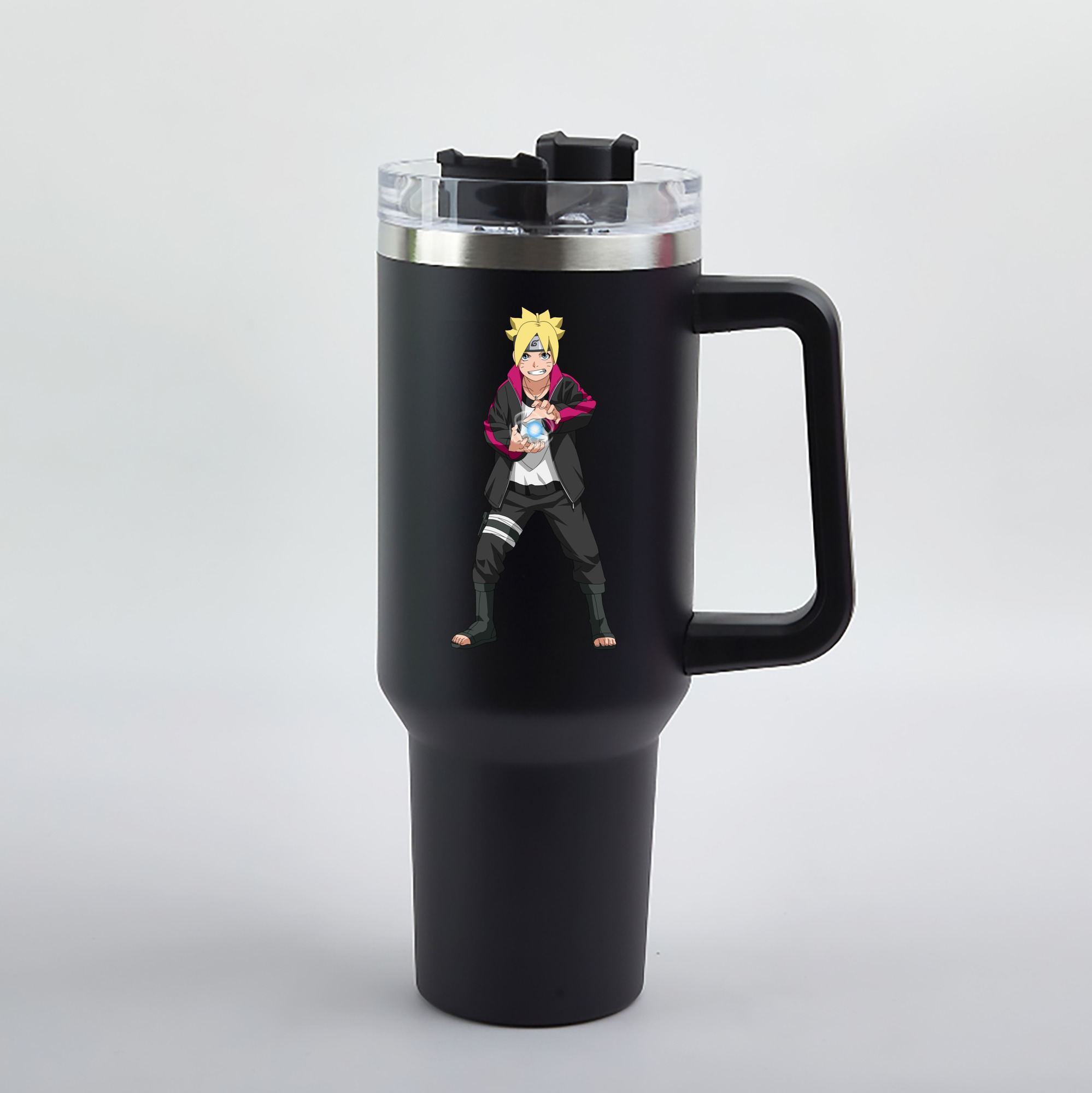 （画像用） NARUTO -ナルト- うずまき ボルト Uzumaki Boruto 1200mL車用タンブラー（カラープリント）