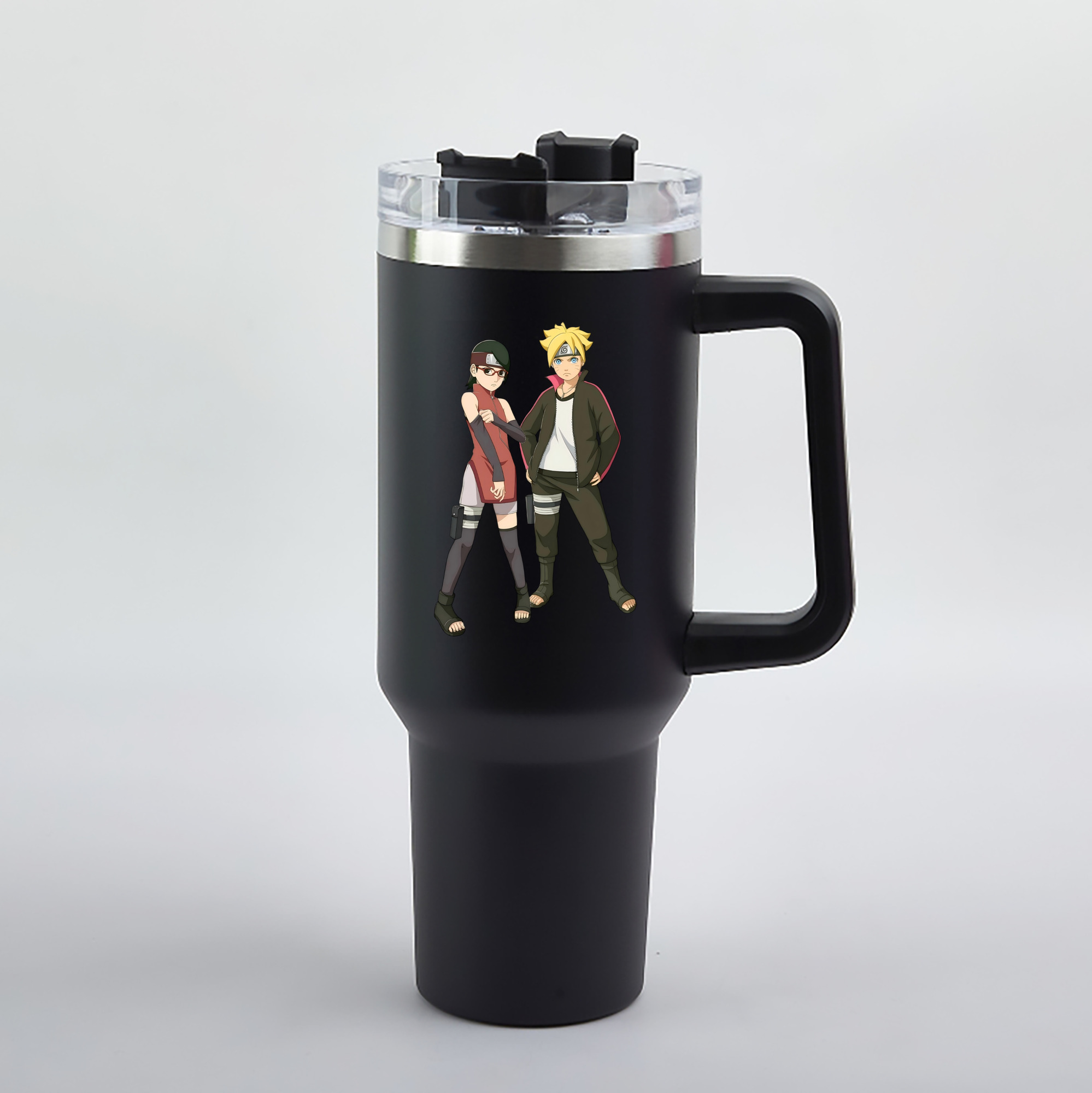 （画像用） NARUTO -ナルト- うずまき ボルト Uzumaki Boruto 1200mL車用タンブラー（カラープリント）