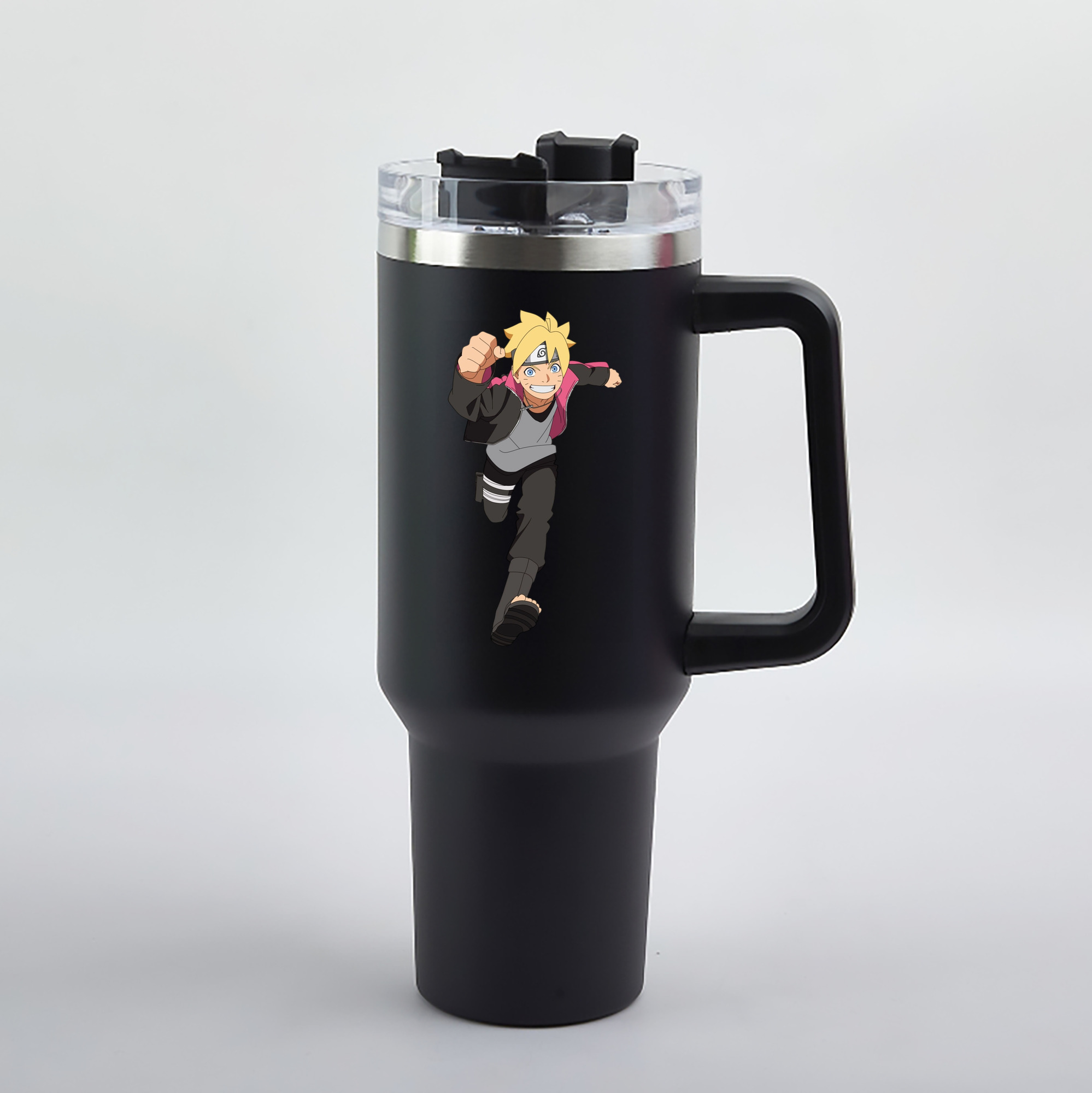 （画像用） NARUTO -ナルト- うずまき ボルト Uzumaki Boruto 1200mL車用タンブラー（カラープリント）