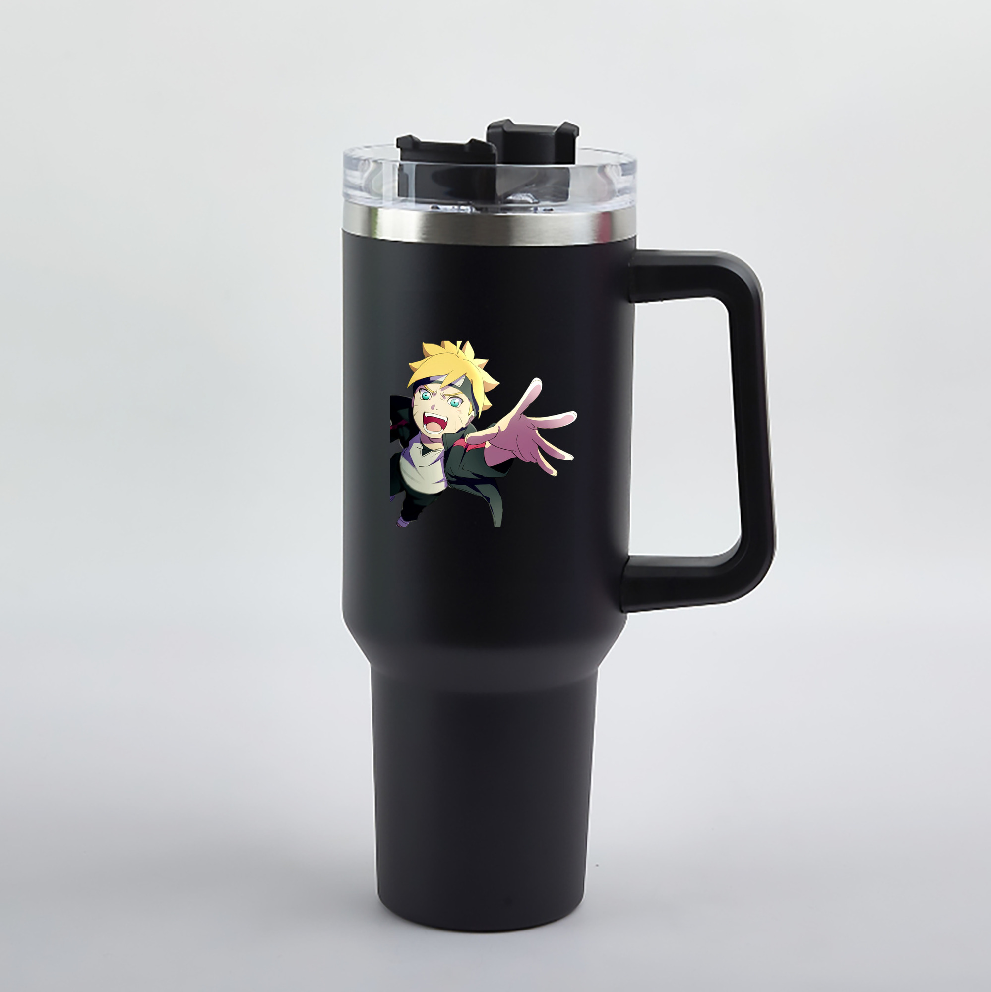 （画像用） NARUTO -ナルト- うずまき ボルト Uzumaki Boruto 1200mL車用タンブラー（カラープリント）