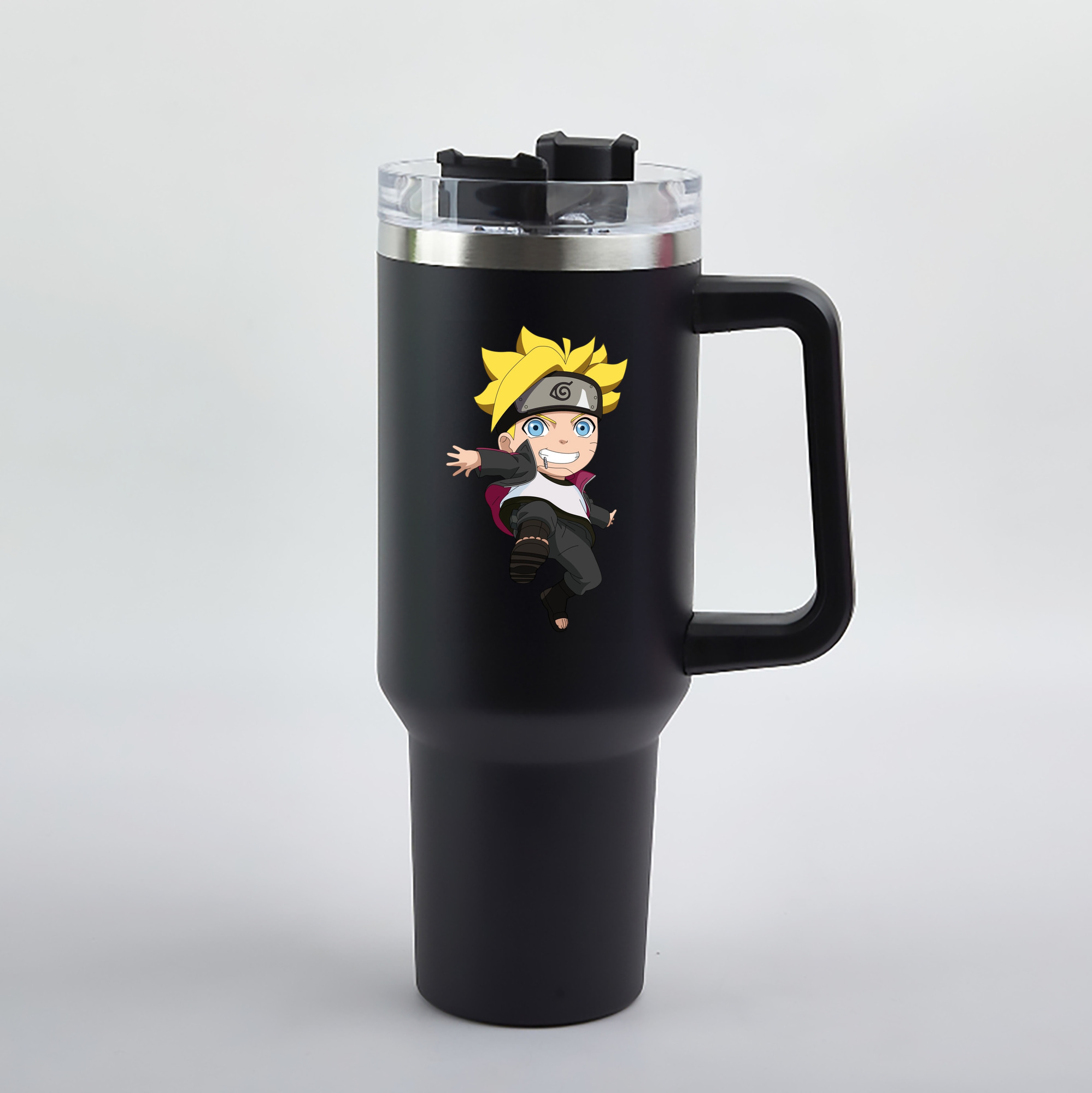 （画像用） NARUTO -ナルト- うずまき ボルト Uzumaki Boruto 1200mL車用タンブラー（カラープリント）