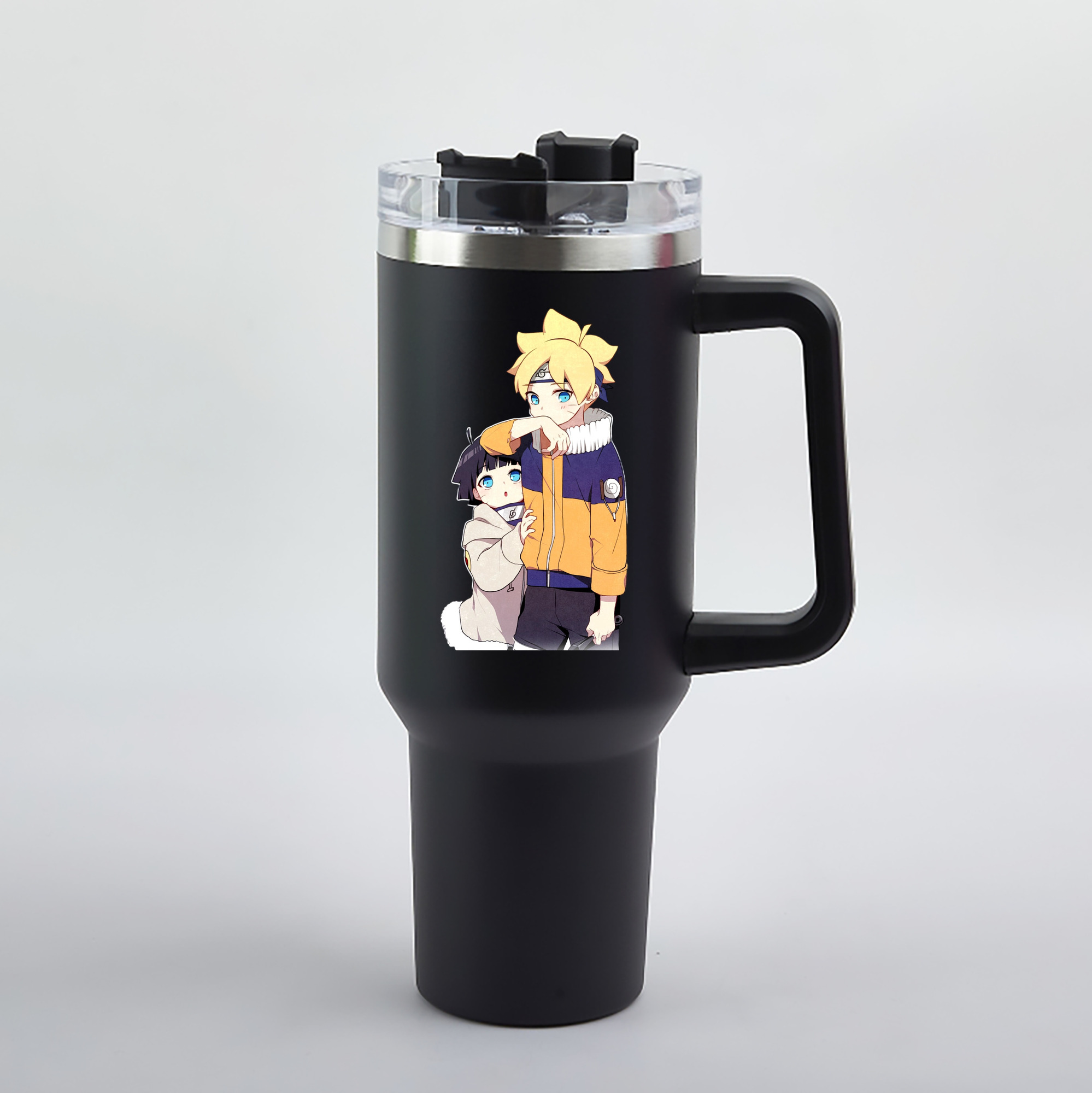 （画像用） NARUTO -ナルト- うずまき ボルト Uzumaki Boruto 1200mL車用タンブラー（カラープリント）