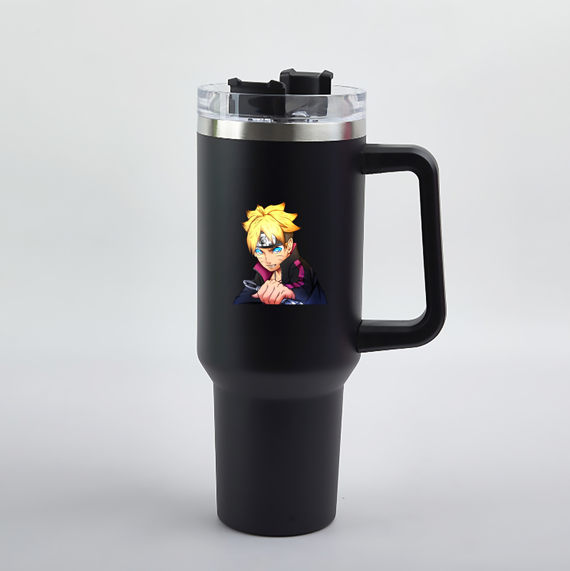（画像用） NARUTO -ナルト- うずまき ボルト Uzumaki Boruto 1200mL車用タンブラー（カラープリント）