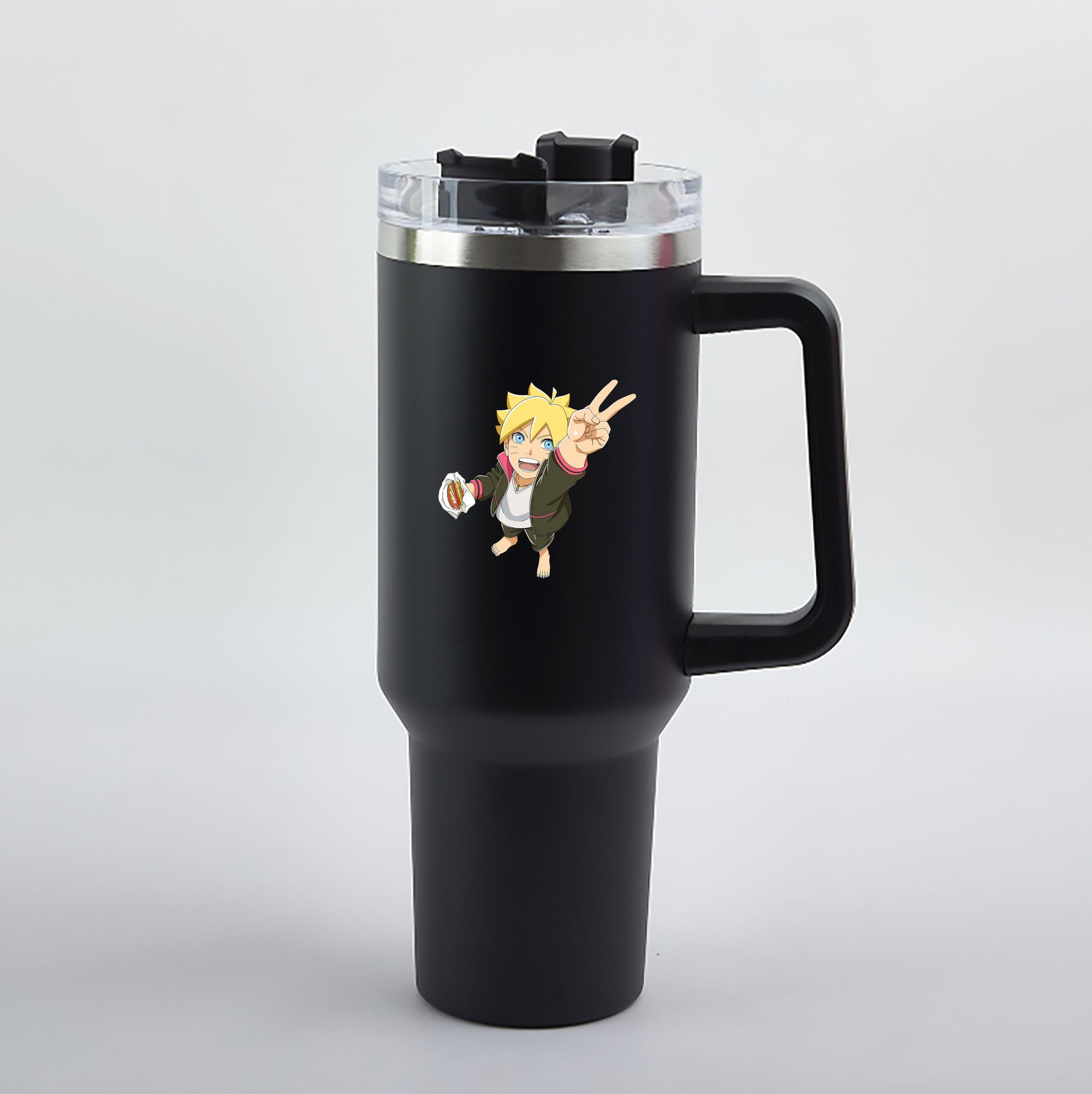 （画像用） NARUTO -ナルト- うずまき ボルト Uzumaki Boruto 1200mL車用タンブラー（カラープリント）